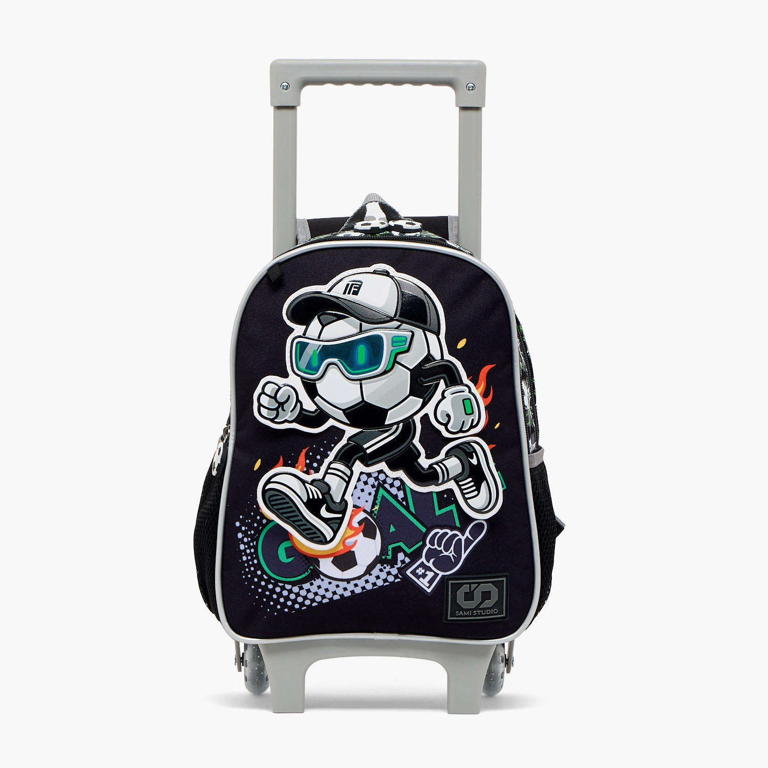 SAMI STUDIO Trolley Bag for Boys 5-8 Years with Adjustable Shoulder Straps - 12 inches-school-bagsandbackpacks-trolleybags-image-1