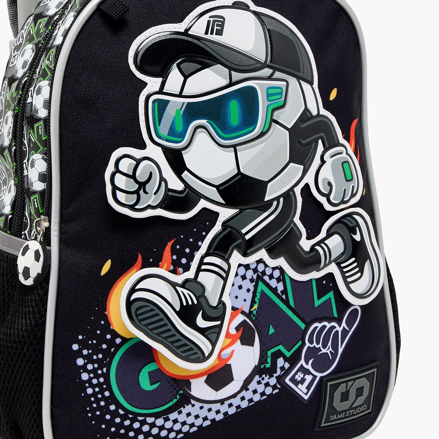 SAMI STUDIO Trolley Bag for Boys 5-8 Years with Adjustable Shoulder Straps - 12 inches-school-bagsandbackpacks-trolleybags-image-5