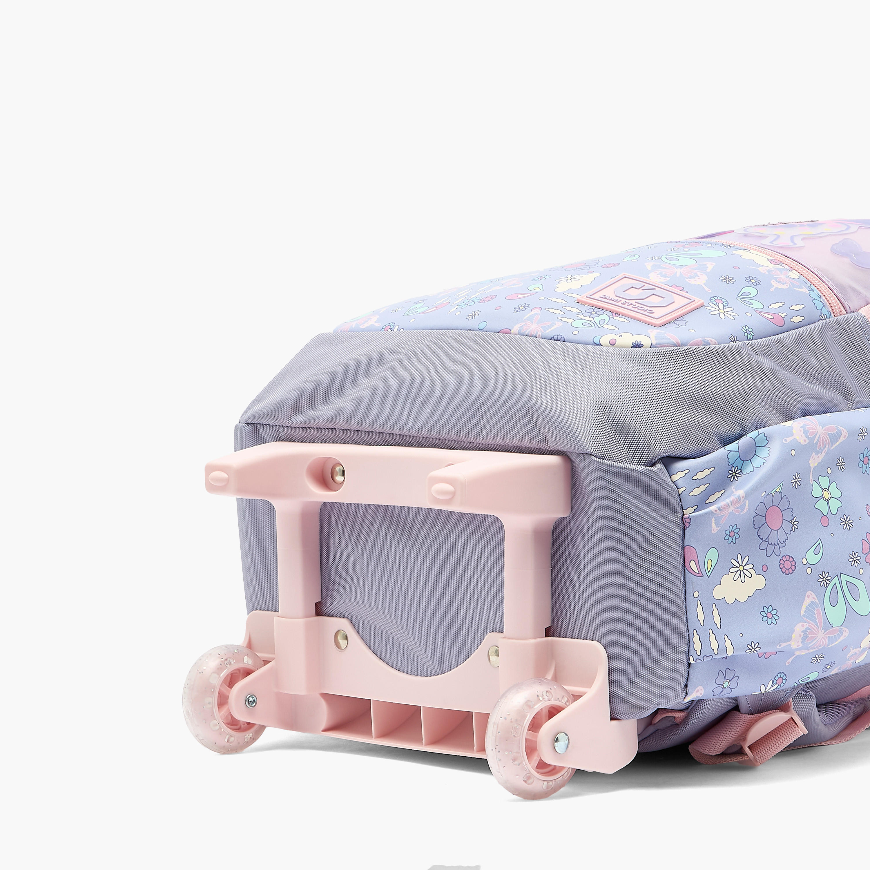 شنطة ظهر بطبعات فراشات للبنات 5-8 سنوات مع حمالات مبطنة من مارشميلو-school-bagsandbackpacks-trolleybags-image-10