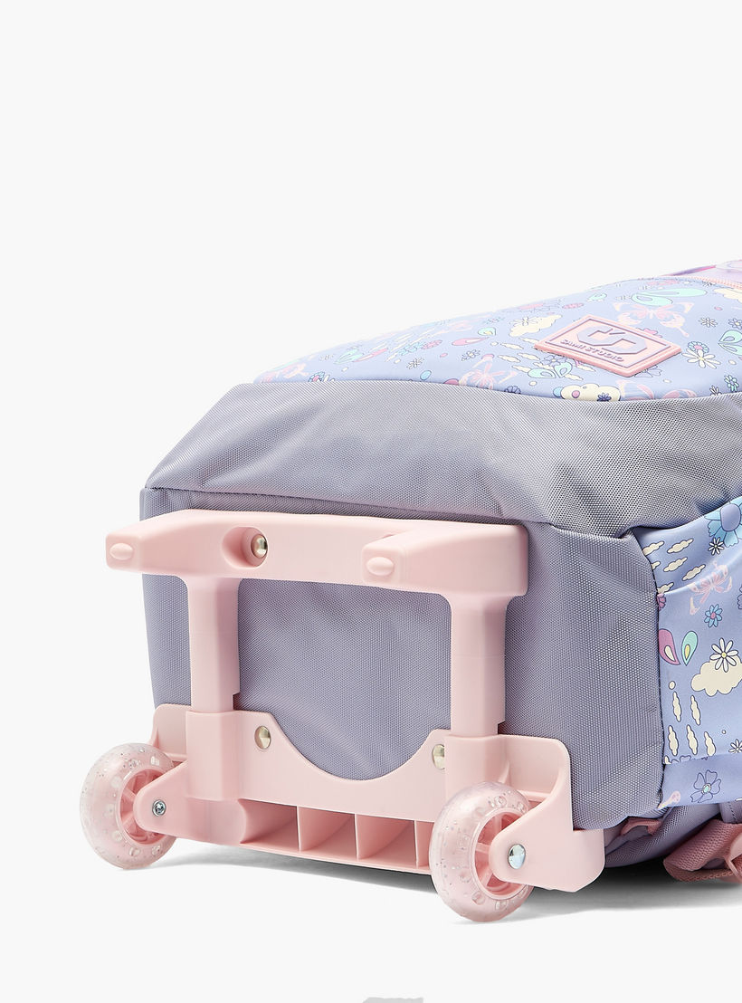شنطة ظهر بطبعات فراشات للبنات 5-8 سنوات مع حمالات مبطنة من مارشميلو-school-bagsandbackpacks-trolleybags-image-10