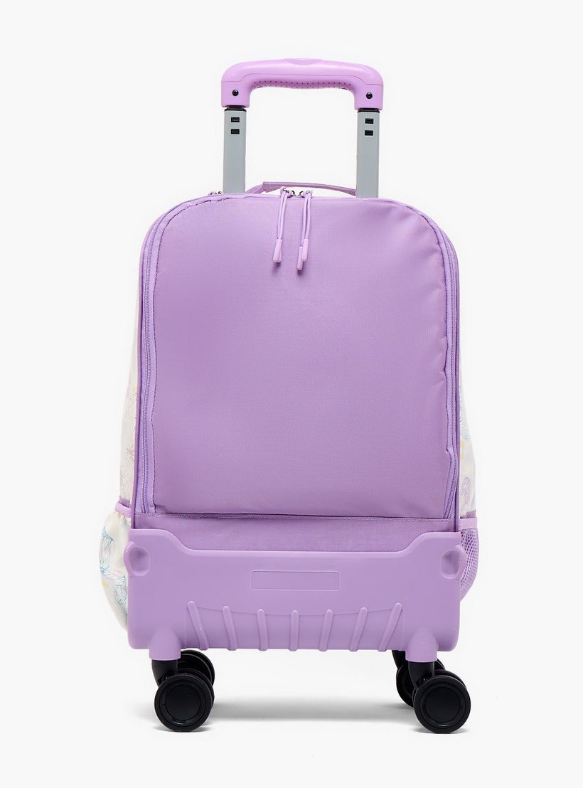 SAMI STUDIO Butterfly Print Trolley Bag for Girls 8-13 Years with Padded Straps -18 inches-school-bagsandbackpacks-trolleybags-image-12