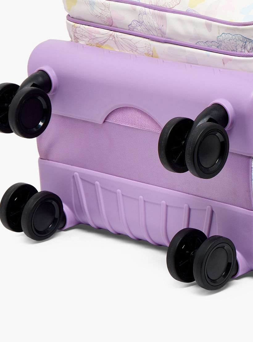 SAMI STUDIO Butterfly Print Trolley Bag for Girls 8-13 Years with Padded Straps -18 inches-school-bagsandbackpacks-trolleybags-image-16