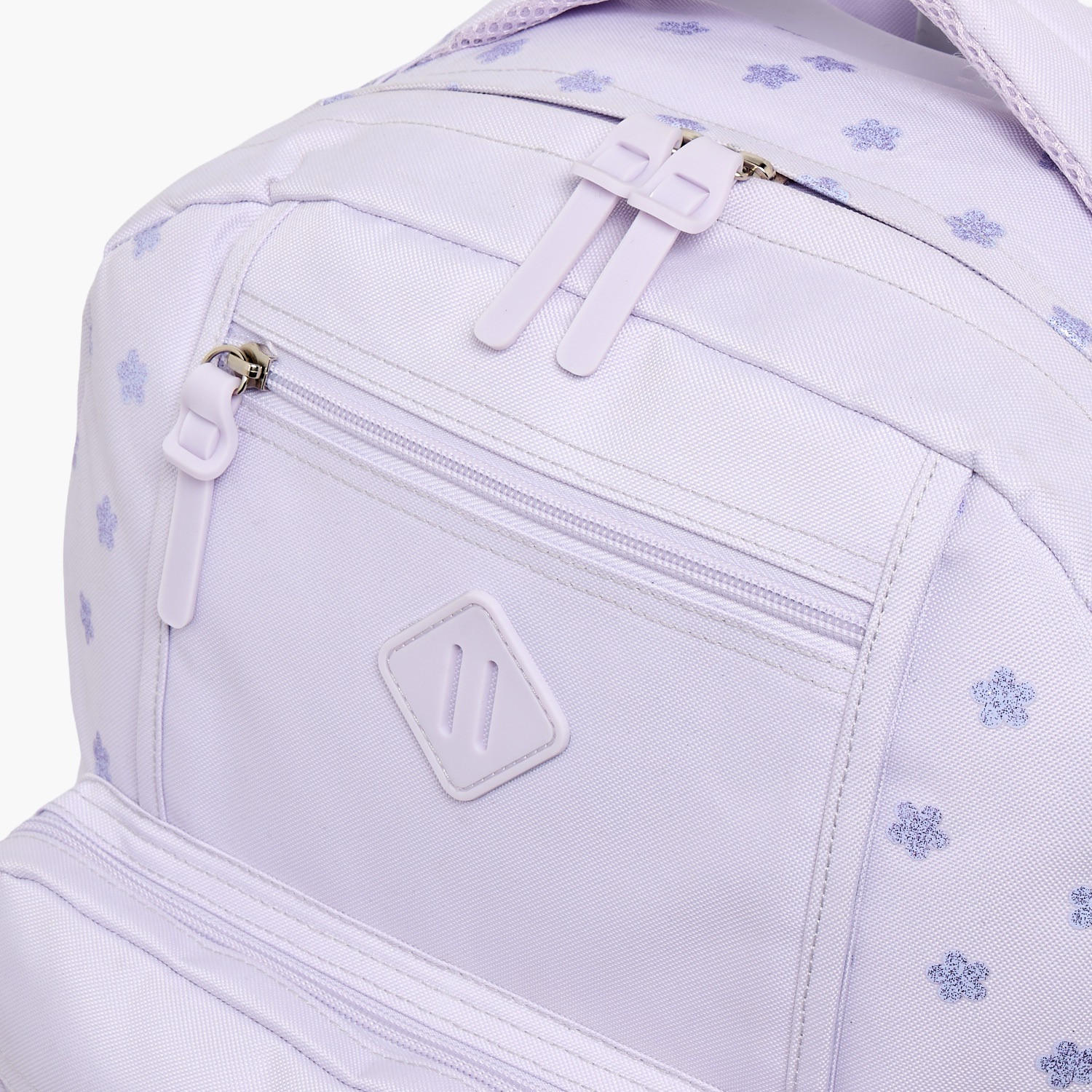 SAMI STUDIO Floral Print Trolley Bag for Girls 8-13 Years with Zip Closure - 17 inches-school-bagsandbackpacks-trolleybags-image-4