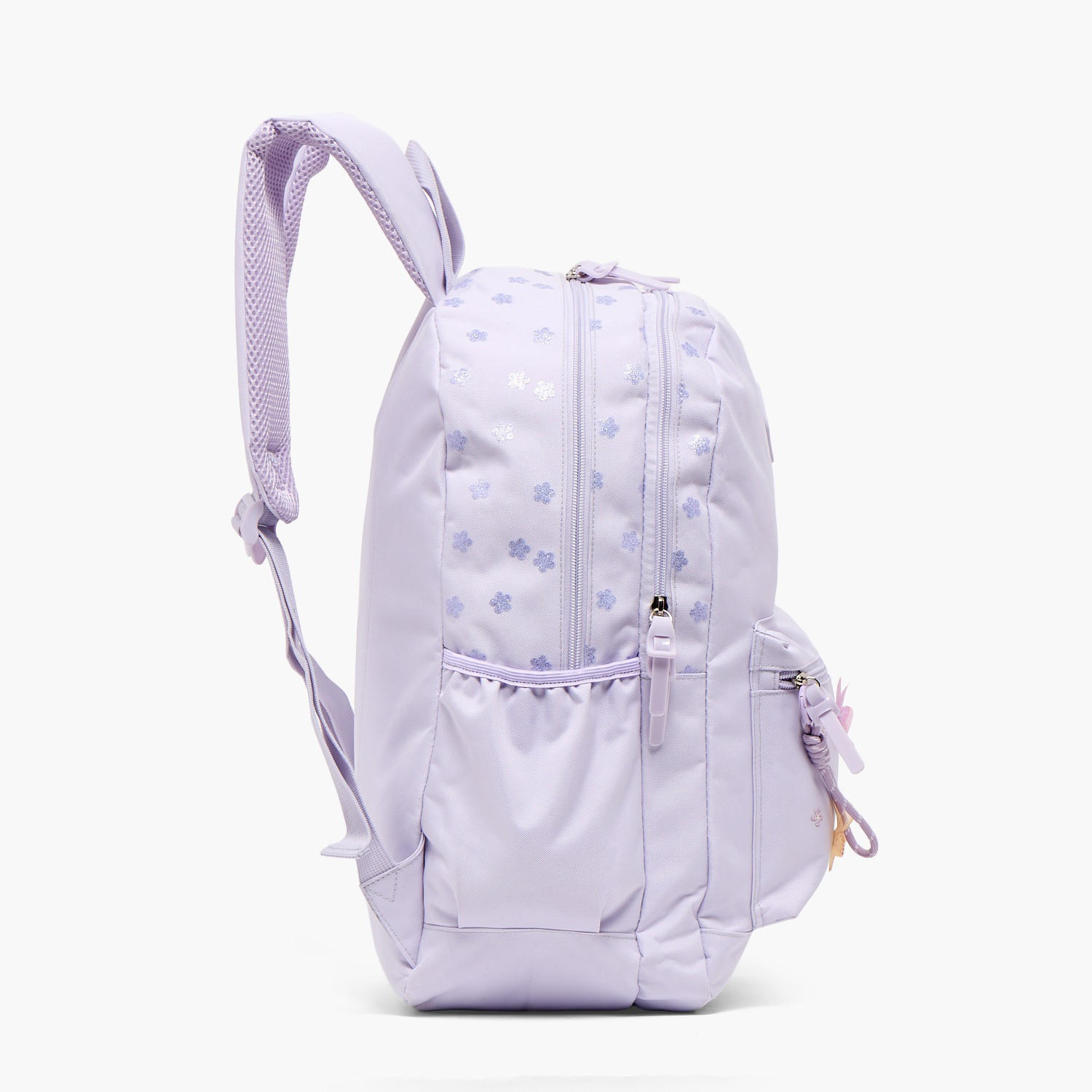SAMI STUDIO Floral Print Backpack for Girls 8-13 Years with Zip Closure - 17 inches-school-bagsandbackpacks-backpacks-image-8