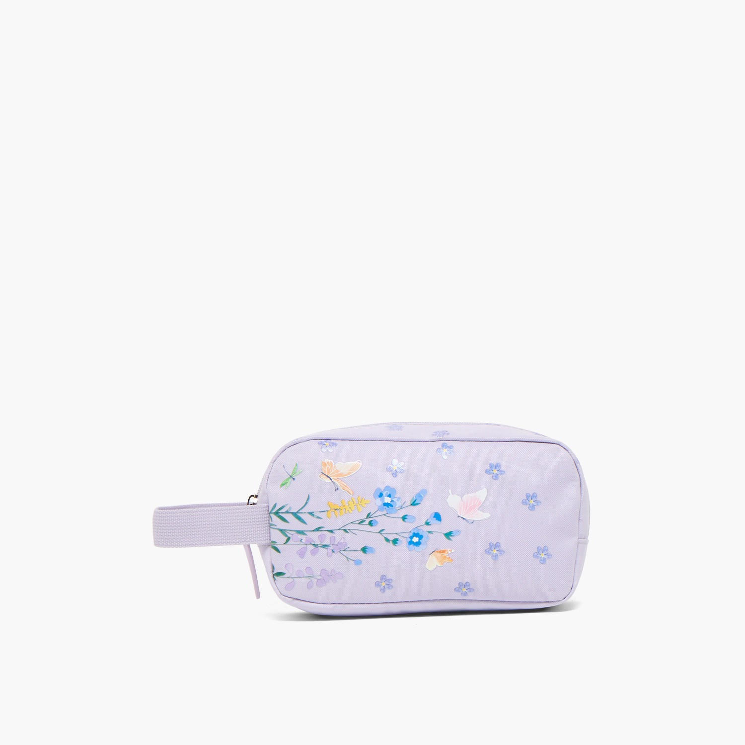 مقلمة بسحاب إغلاق وطبعات زهرية من سامي ستوديو-school-stationery-pencilcases-image-1