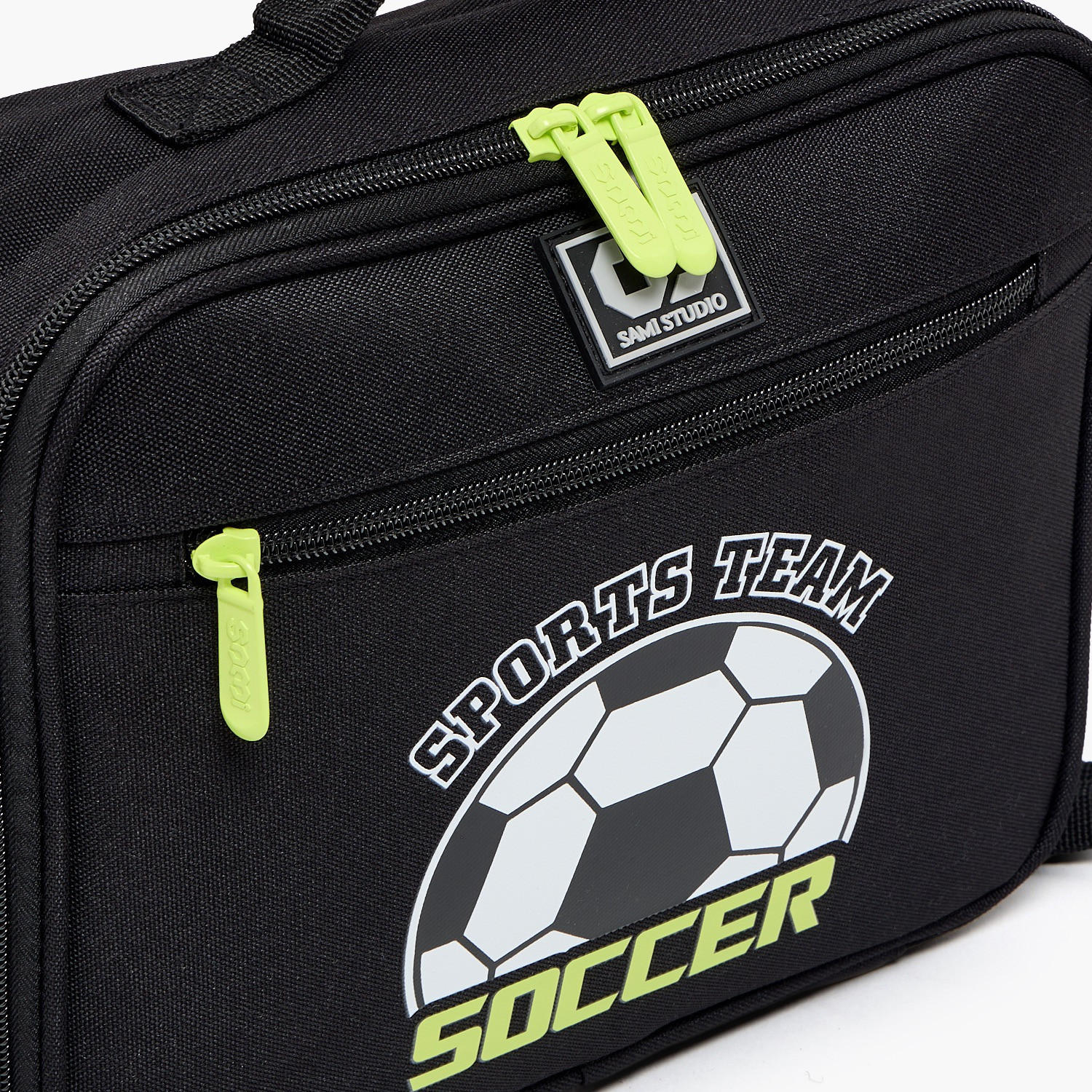 SAMI STUDIO Football Print Lunch Bag for Boys 8-13 Years with Detachable Strap-school-lunchessentials-lunchbags-image-4