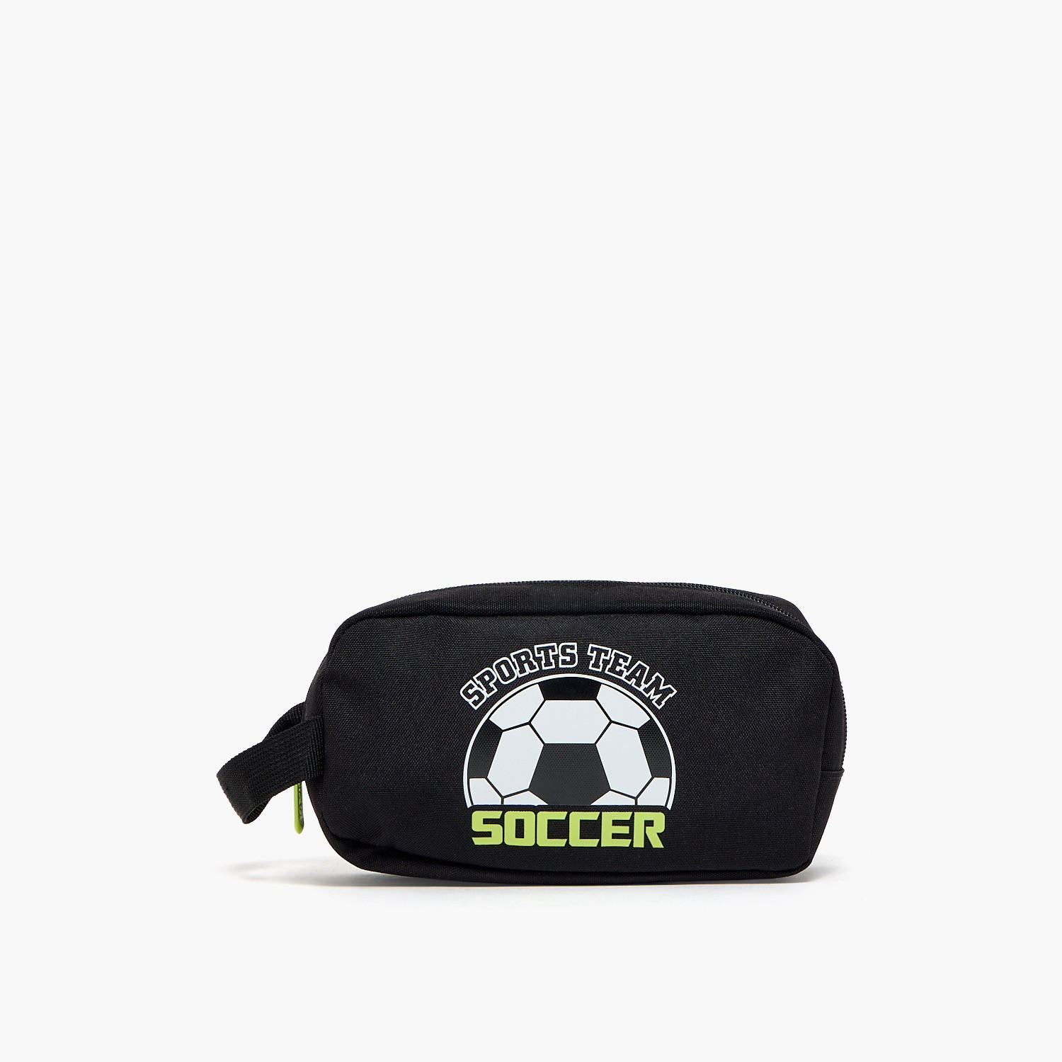 مقلمة بسحاب إغلاق وطبعات كرة قدم من سامي ستوديو-school-stationery-pencilcases-image-1