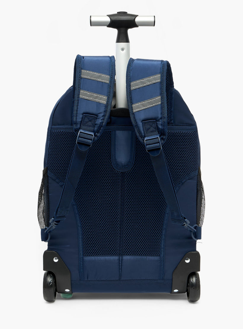 SAMI STUDIO Rubik's Print Trolley Bag for Boys 8-13 Years with Retractable Handle - 17 inches-school-bagsandbackpacks-trolleybags-image-11