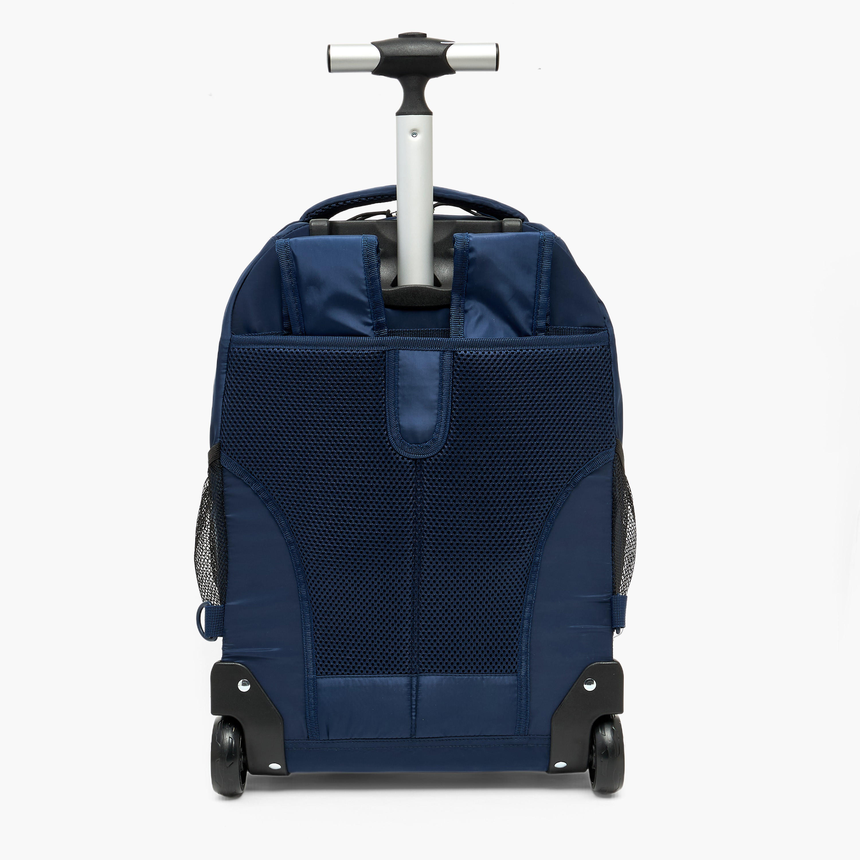 SAMI STUDIO Rubik's Print Trolley Bag for Boys 8-13 Years with Retractable Handle - 17 inches-school-bagsandbackpacks-trolleybags-image-12