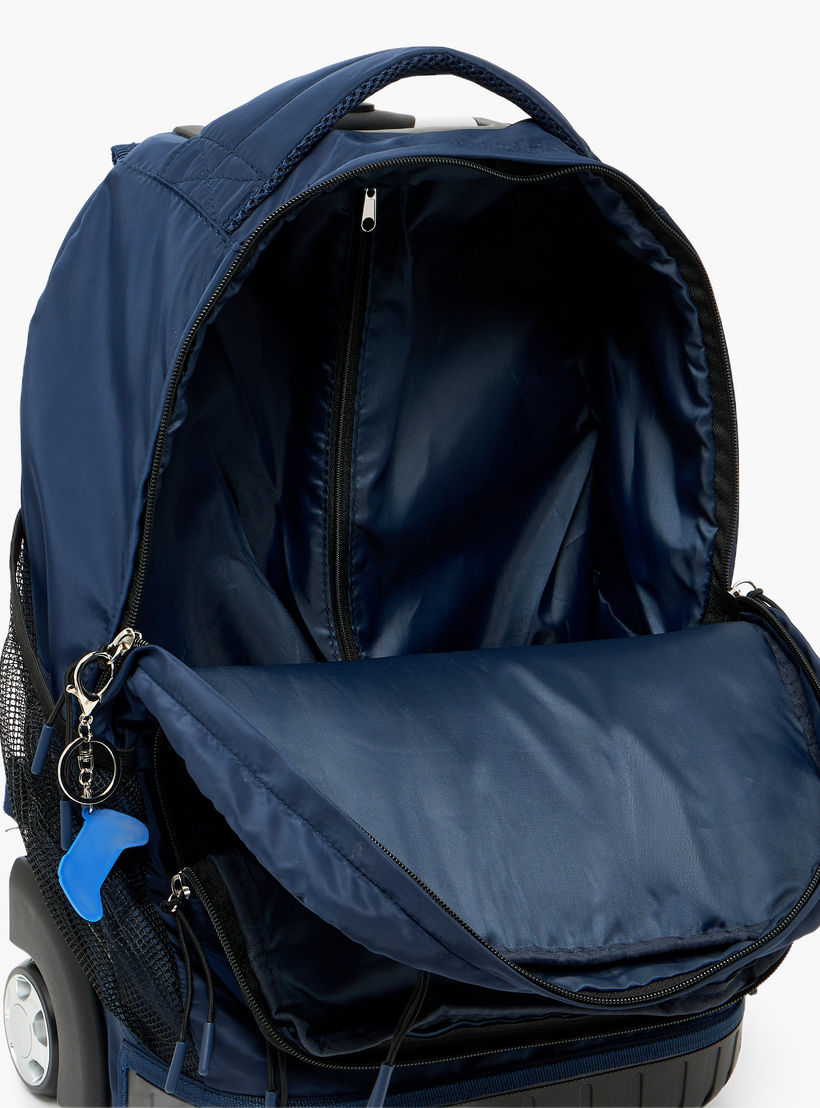 SAMI STUDIO Rubik's Print Trolley Bag for Boys 8-13 Years with Retractable Handle - 17 inches-school-bagsandbackpacks-trolleybags-image-7