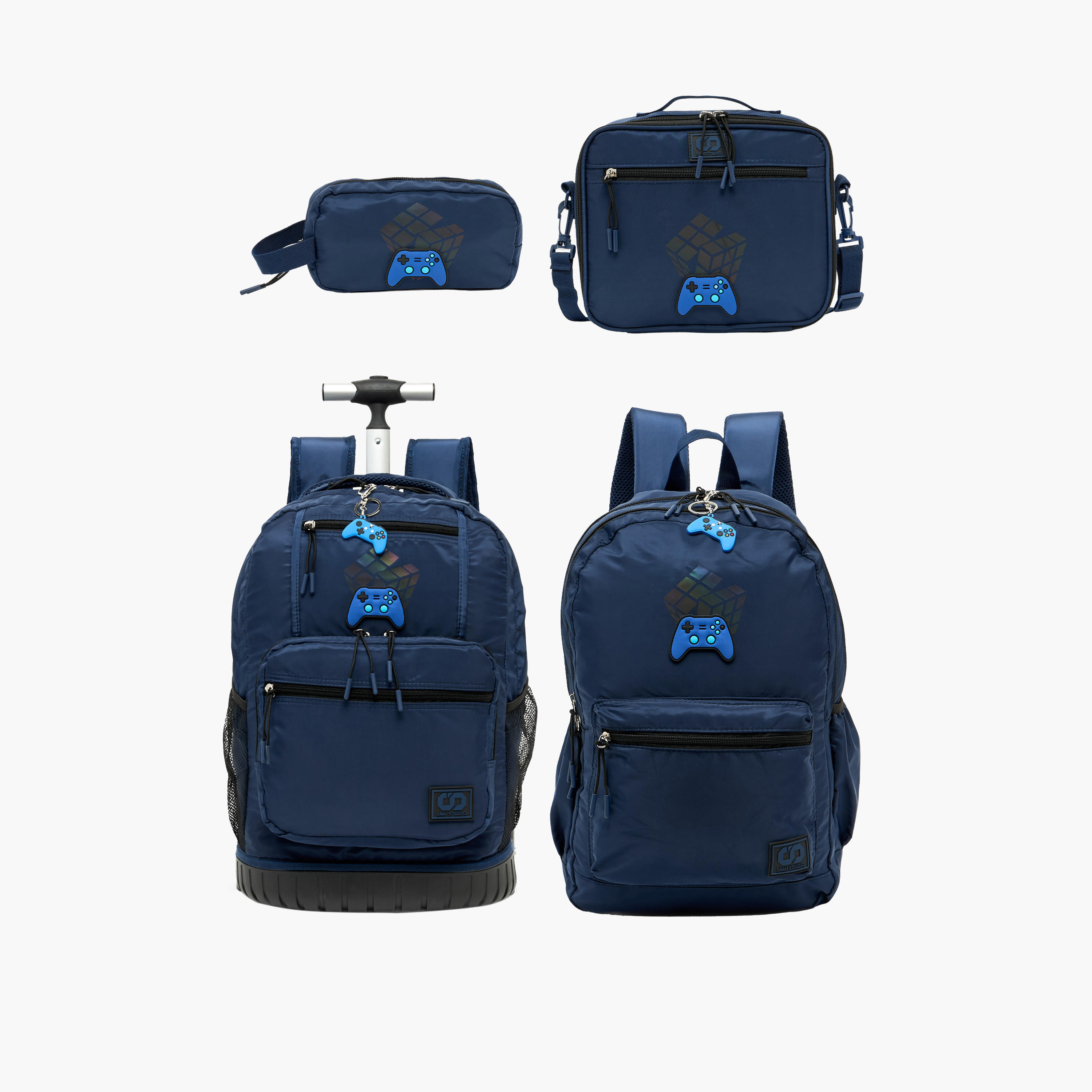 SAMI STUDIO Game Controller Accent Lunch Bag for Boys 8-13 Years with Detachable Strap-school-lunchessentials-lunchbags-image-11