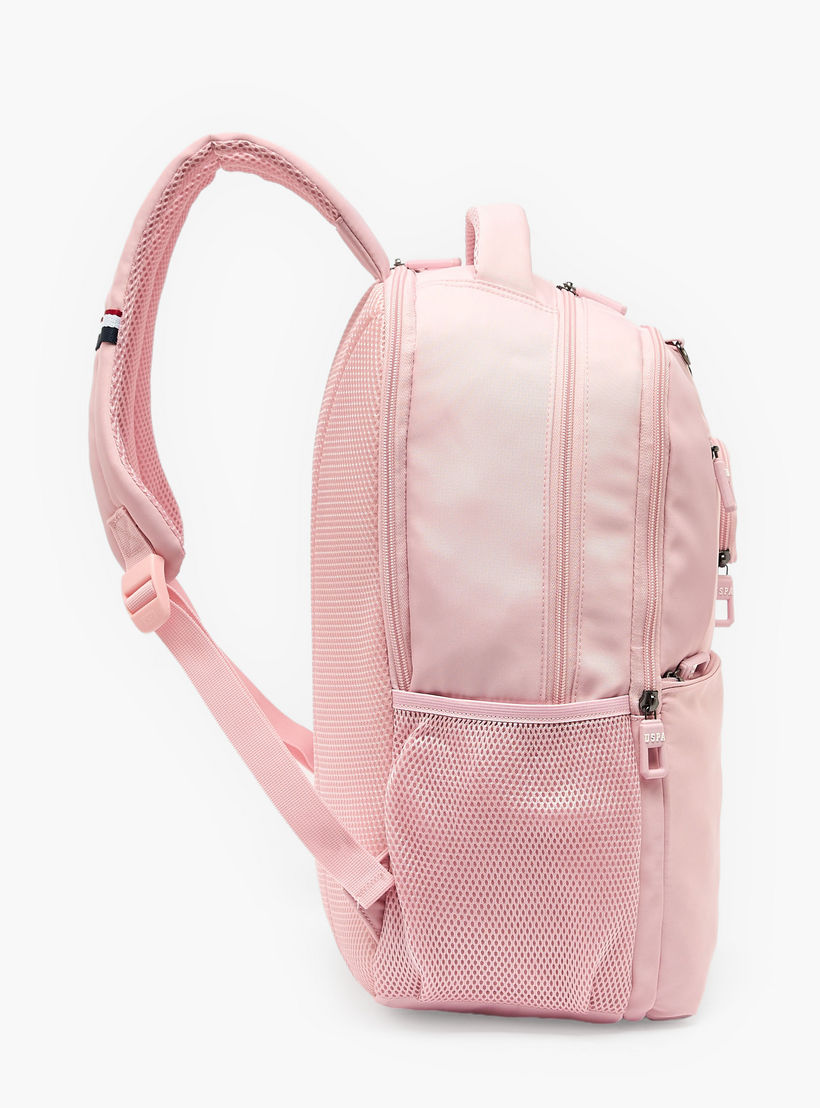 US POLO ASSN. Printed Backpack for Girls 8-13 Years with Pouch - 18 inches-school-bagsandbackpacks-backpacks-image-9