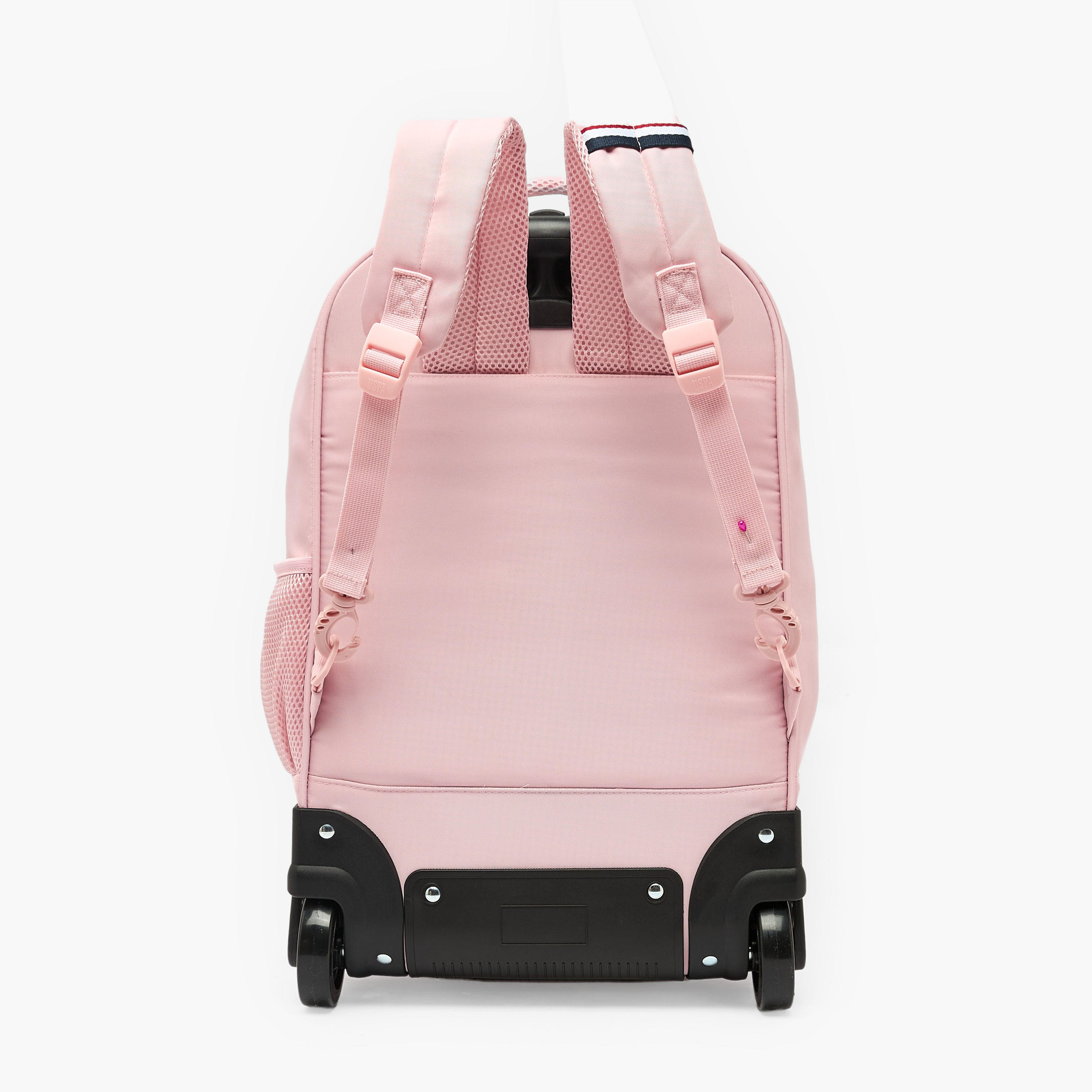 US POLO ASSN. Printed Trolley Backpack for Girls 8-13 Years with Pouch - 19 cms-school-bagsandbackpacks-trolleybags-image-10