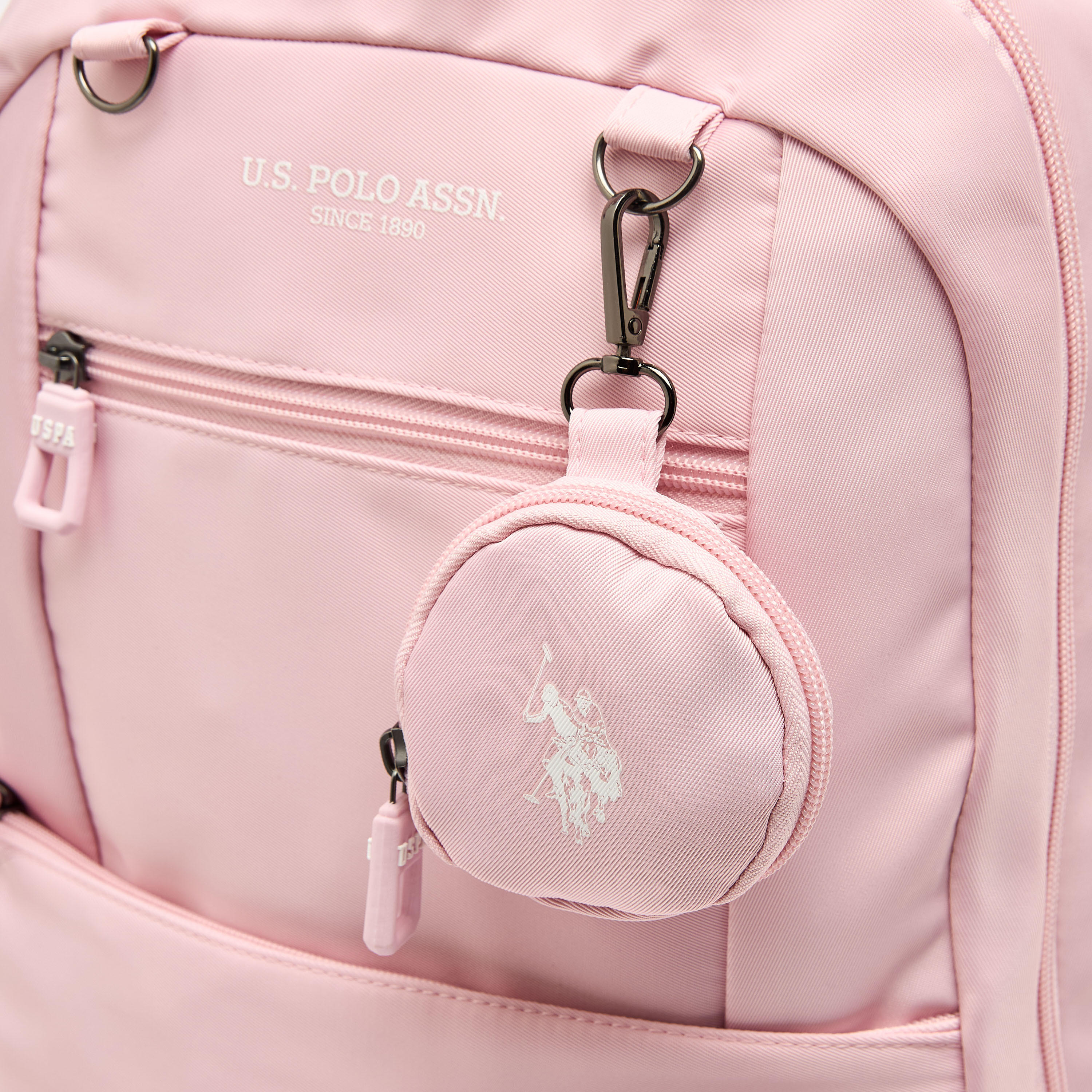 US POLO ASSN. Printed Trolley Backpack for Girls 8-13 Years with Pouch - 19 cms-school-bagsandbackpacks-trolleybags-image-5