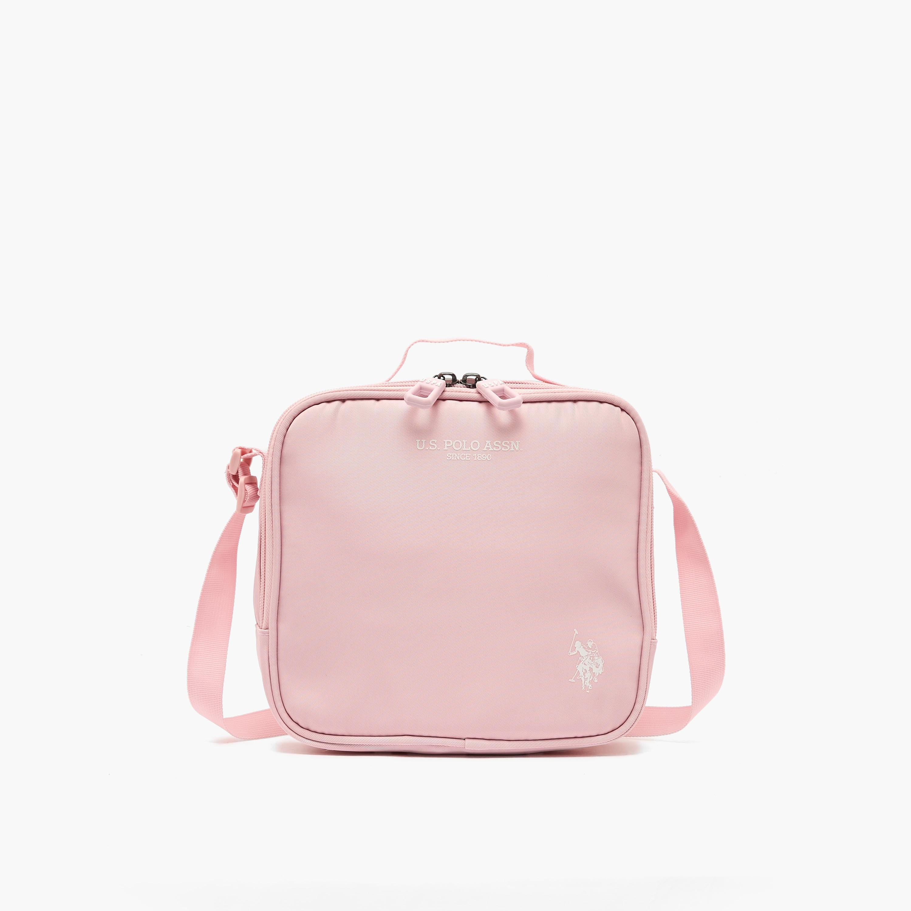 US POLO ASSN. Printed Lunch Bag for Girls 8-13 Years with Insulation-school-lunchessentials-lunchbags-image-1