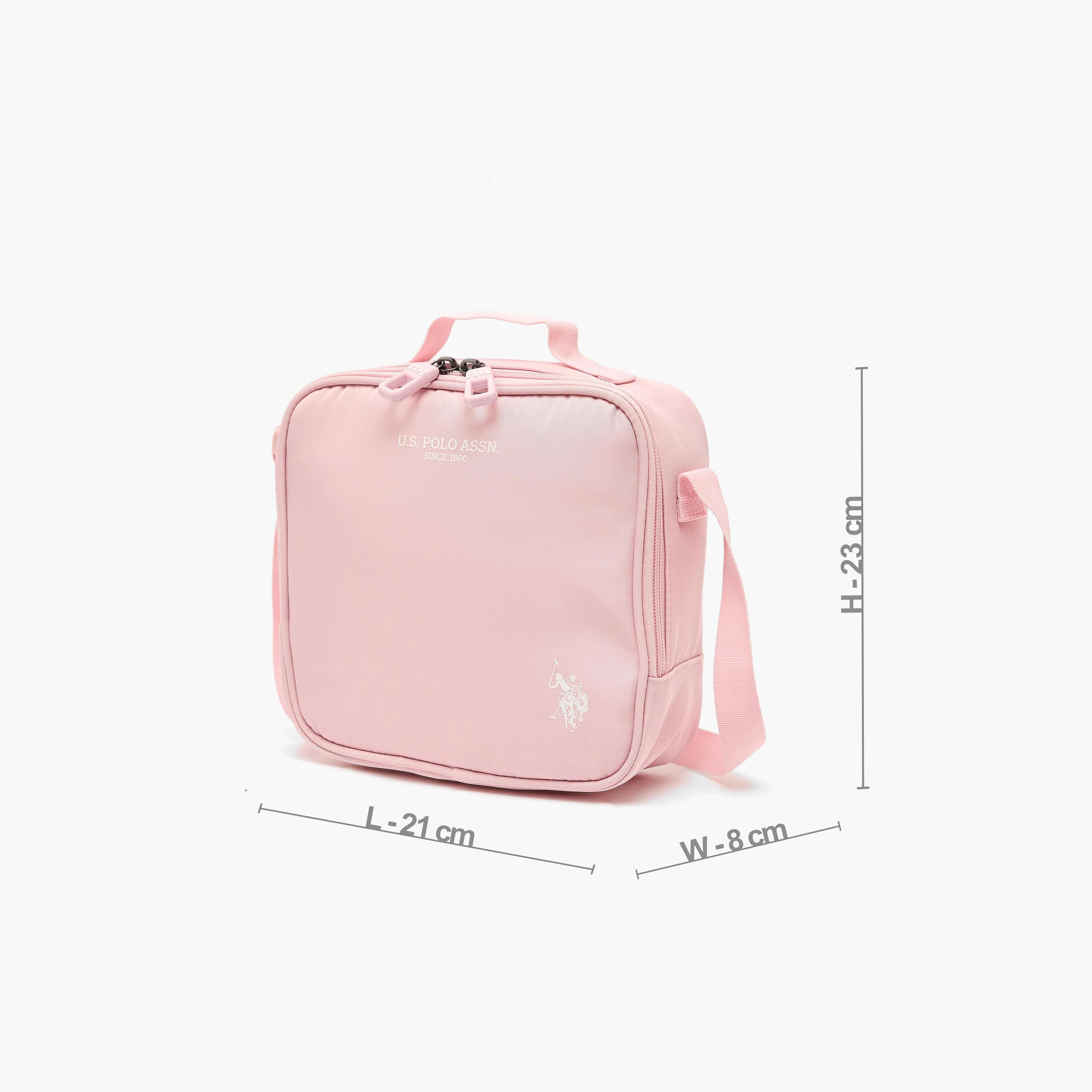 US POLO ASSN. Printed Lunch Bag for Girls 8-13 Years with Insulation-school-lunchessentials-lunchbags-image-6