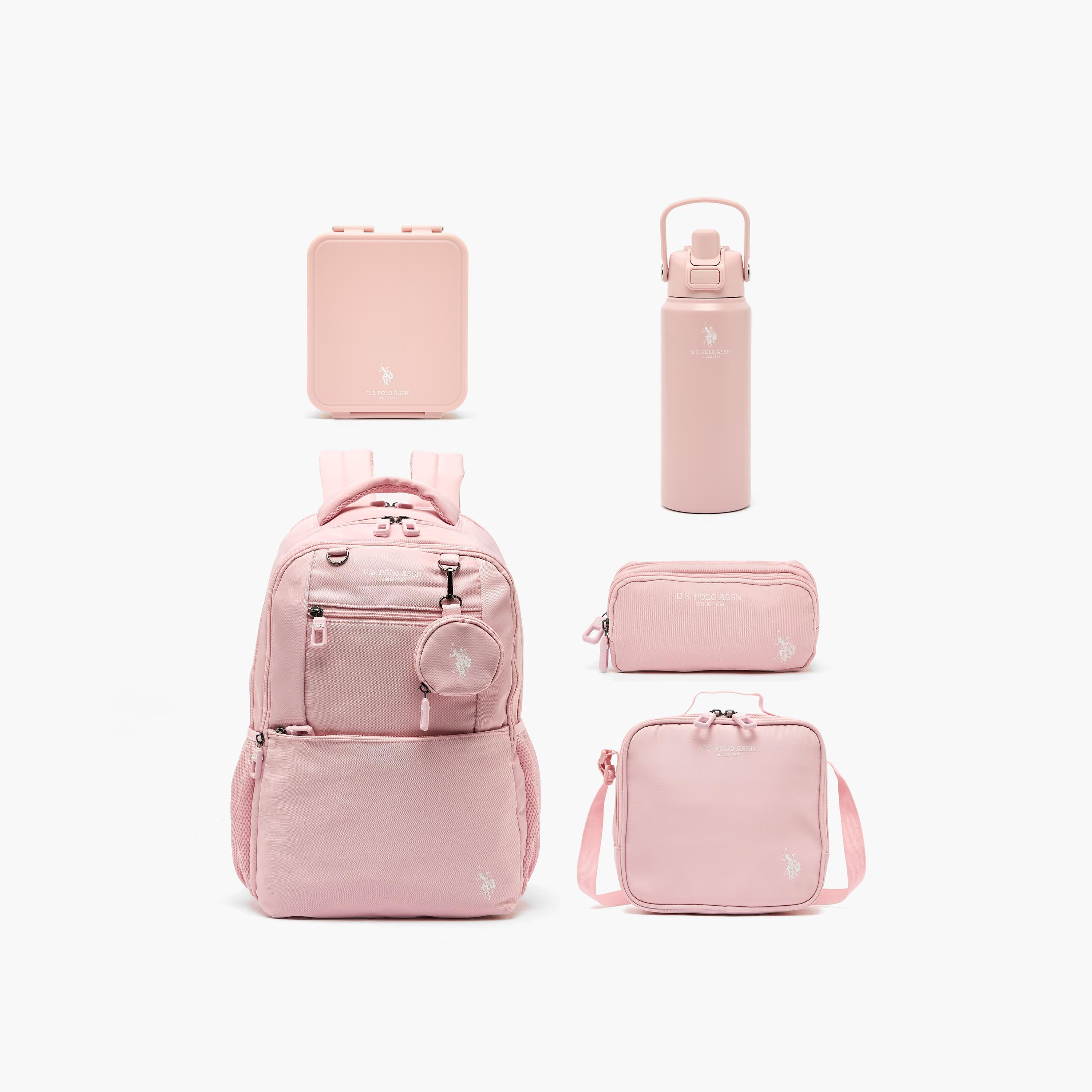 US POLO ASSN. Printed Lunch Bag for Girls 8-13 Years with Insulation-school-lunchessentials-lunchbags-image-8