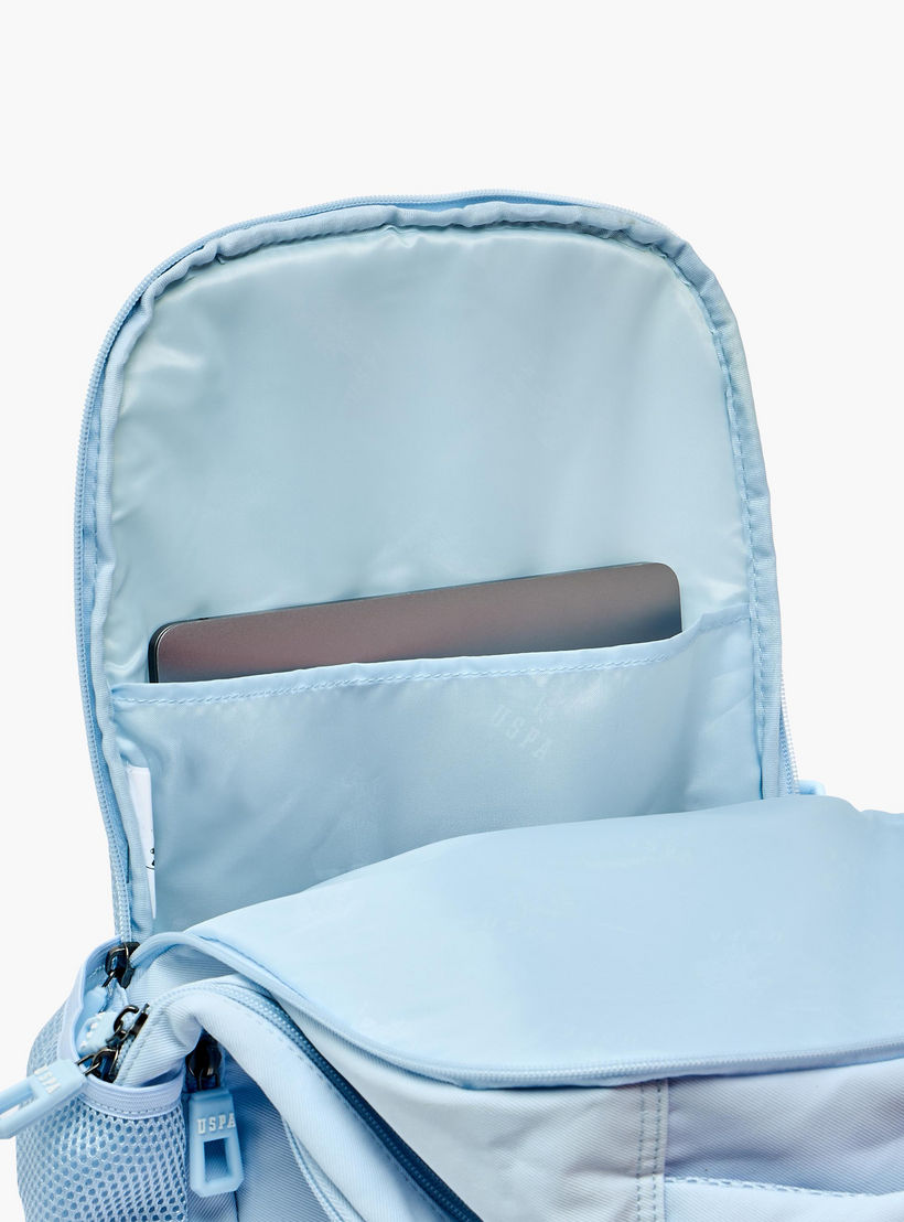 شنطة ظهر سادة بأحزمة كتف مبطنة للبنات من سن 8 -13 سنة من يو إس بولو أسن - 18 بوصة-school-bagsandbackpacks-backpacks-image-7