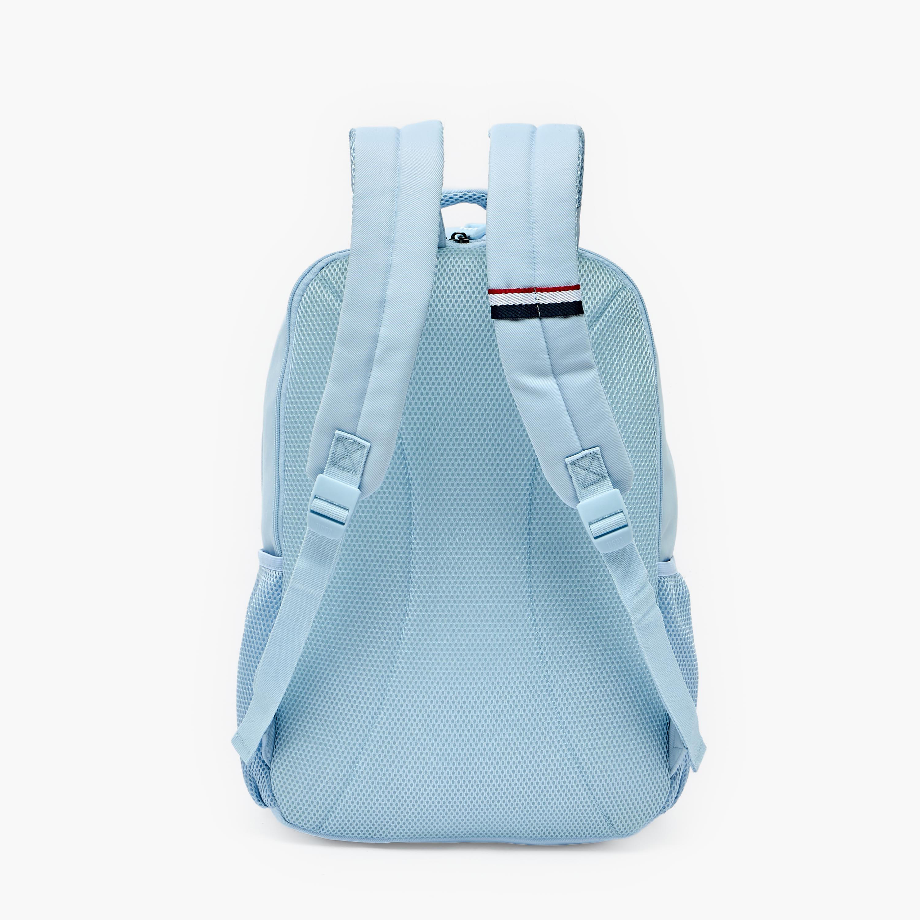 شنطة ظهر سادة بأحزمة كتف مبطنة للبنات من سن 8 -13 سنة من يو إس بولو أسن - 18 بوصة-school-bagsandbackpacks-backpacks-image-9