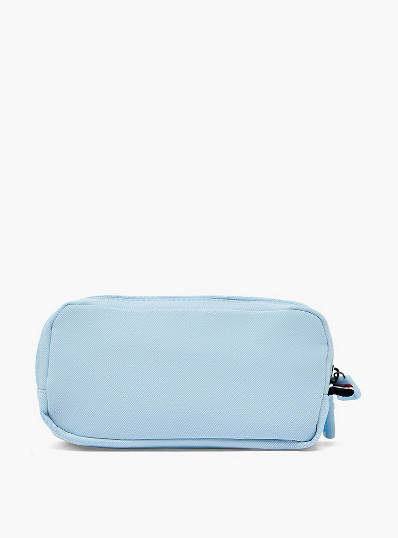 US POLO ASSN. Logo Print Pencil Pouch with 2 Compartments-school-stationery-pencilcases-image-3