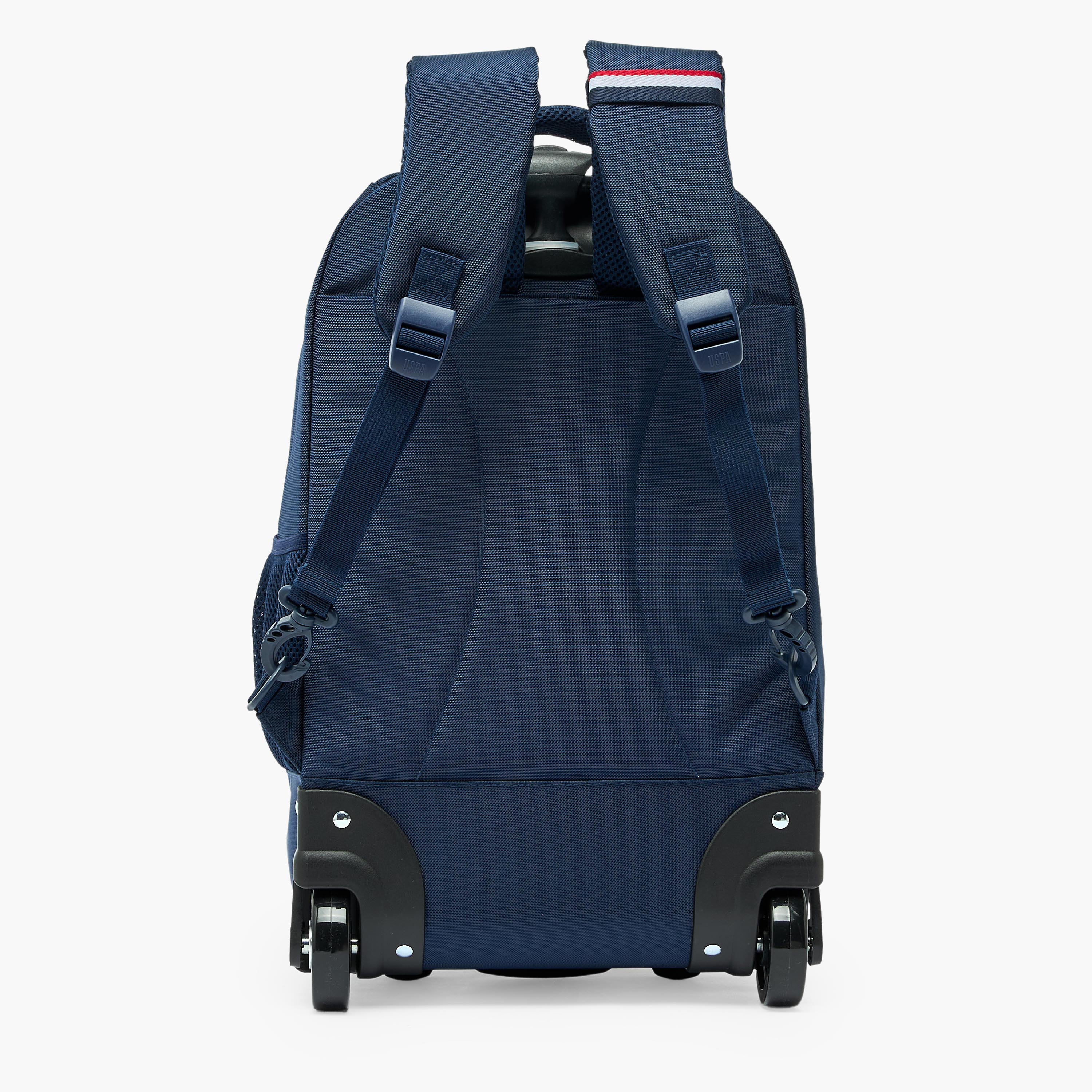 US POLO ASSN. Solid Trolley Backpack for Boys 8-13 Years with Retractable Handle - 19 inches-school-bagsandbackpacks-trolleybags-image-11