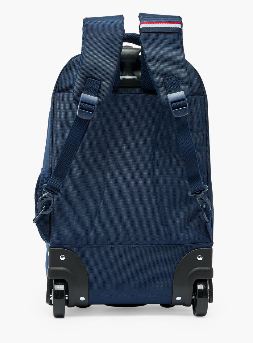 US POLO ASSN. Solid Trolley Backpack for Boys 8-13 Years with Retractable Handle - 19 inches-school-bagsandbackpacks-trolleybags-image-11