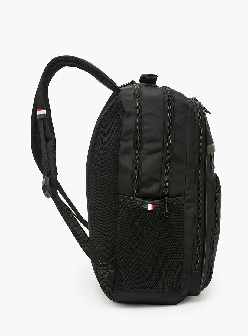 US POLO ASSN. Logo Print Backpack for Boys 8-13 Years with Adjustable Shoulder Straps - 18 inches-school-bagsandbackpacks-backpacks-image-8