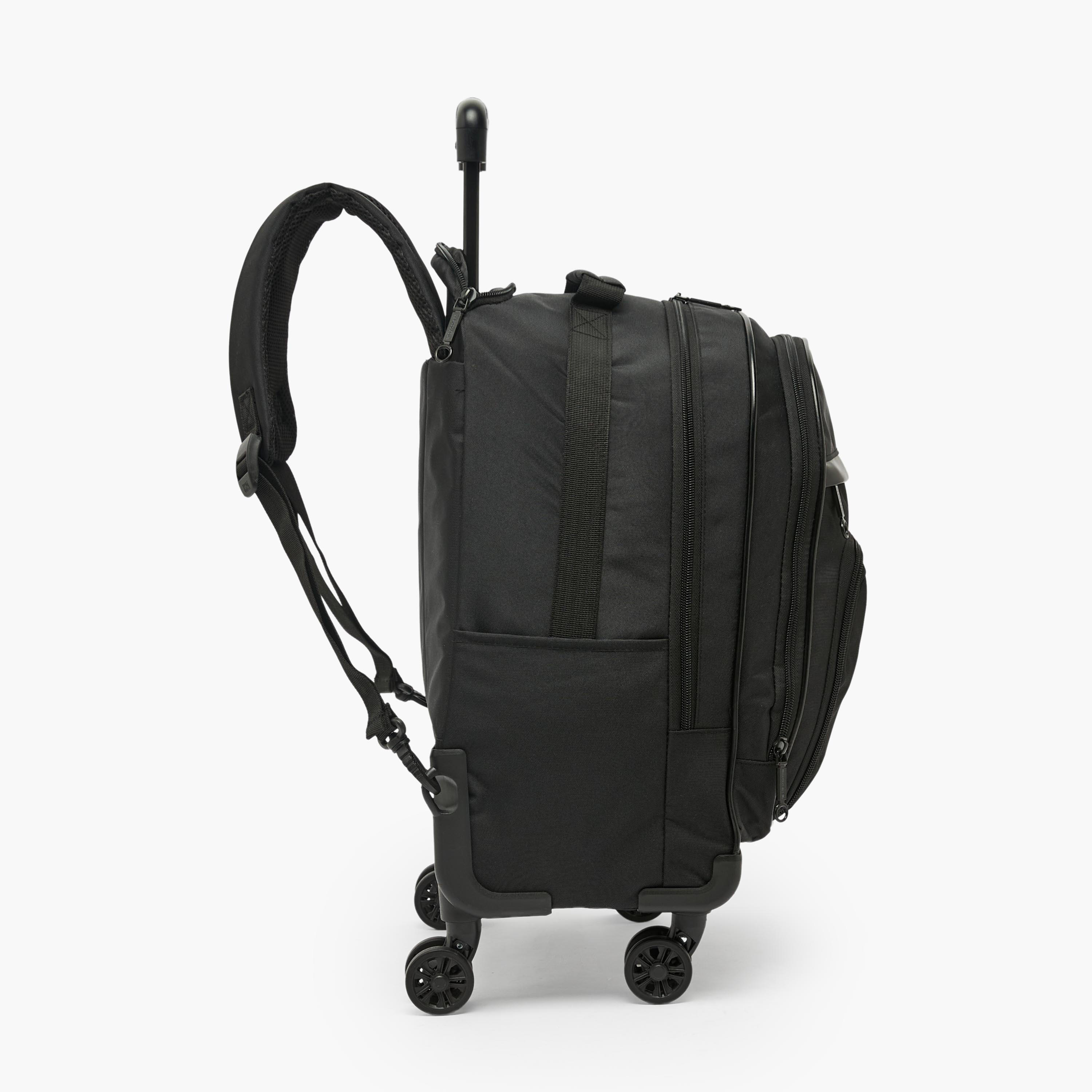 US POLO ASSN. Solid Trolley Backpack for Boys 8-13 Years with Retractable Handle - 18 inches-school-bagsandbackpacks-trolleybags-image-11