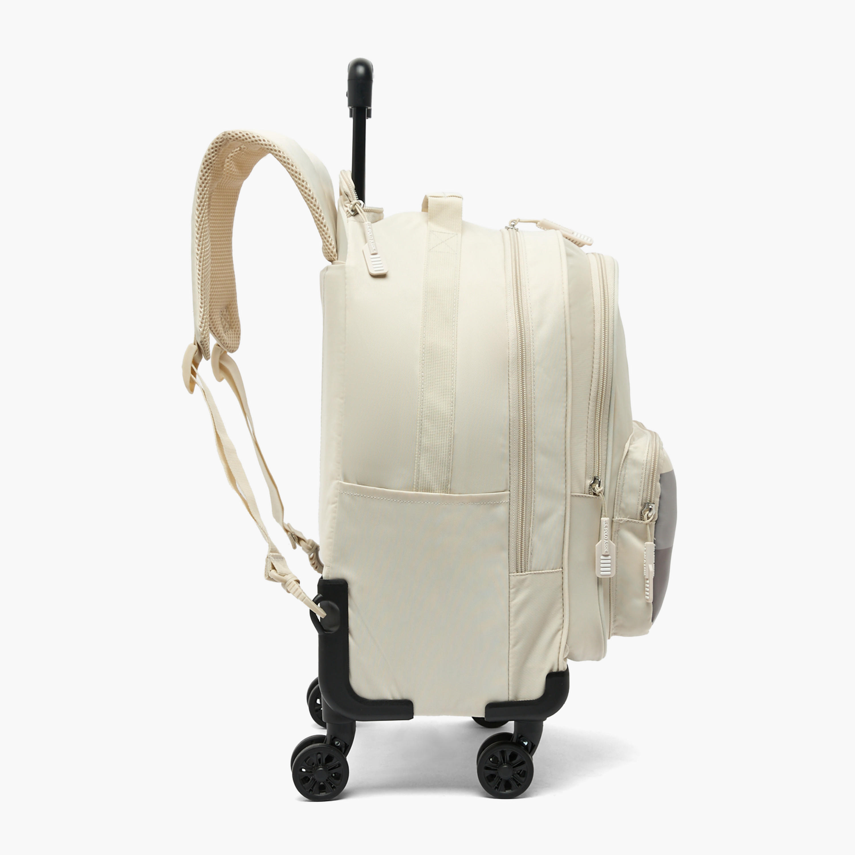 US POLO ASSN. Printed Trolley Backpack for Boys 8-13 Years with Zip Closure - 19 inches-school-bagsandbackpacks-trolleybags-image-7
