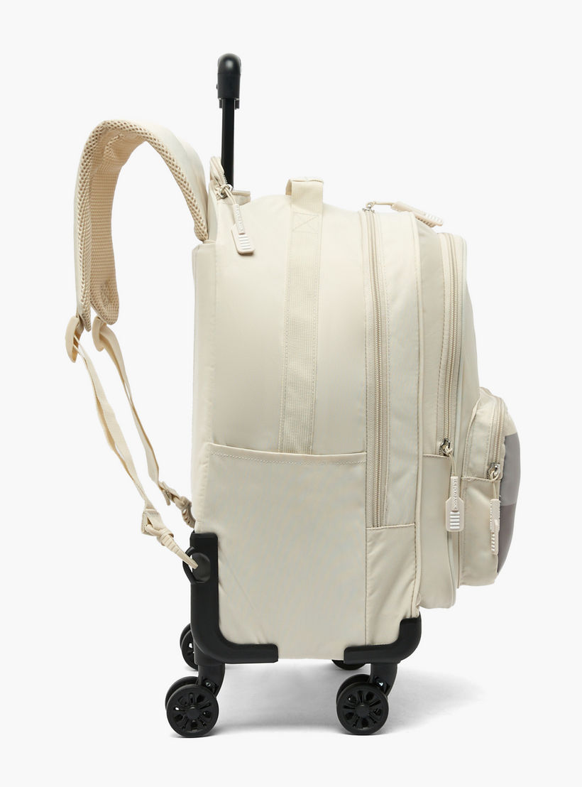 US POLO ASSN. Printed Trolley Backpack for Boys 8-13 Years with Zip Closure - 19 inches-school-bagsandbackpacks-trolleybags-image-7