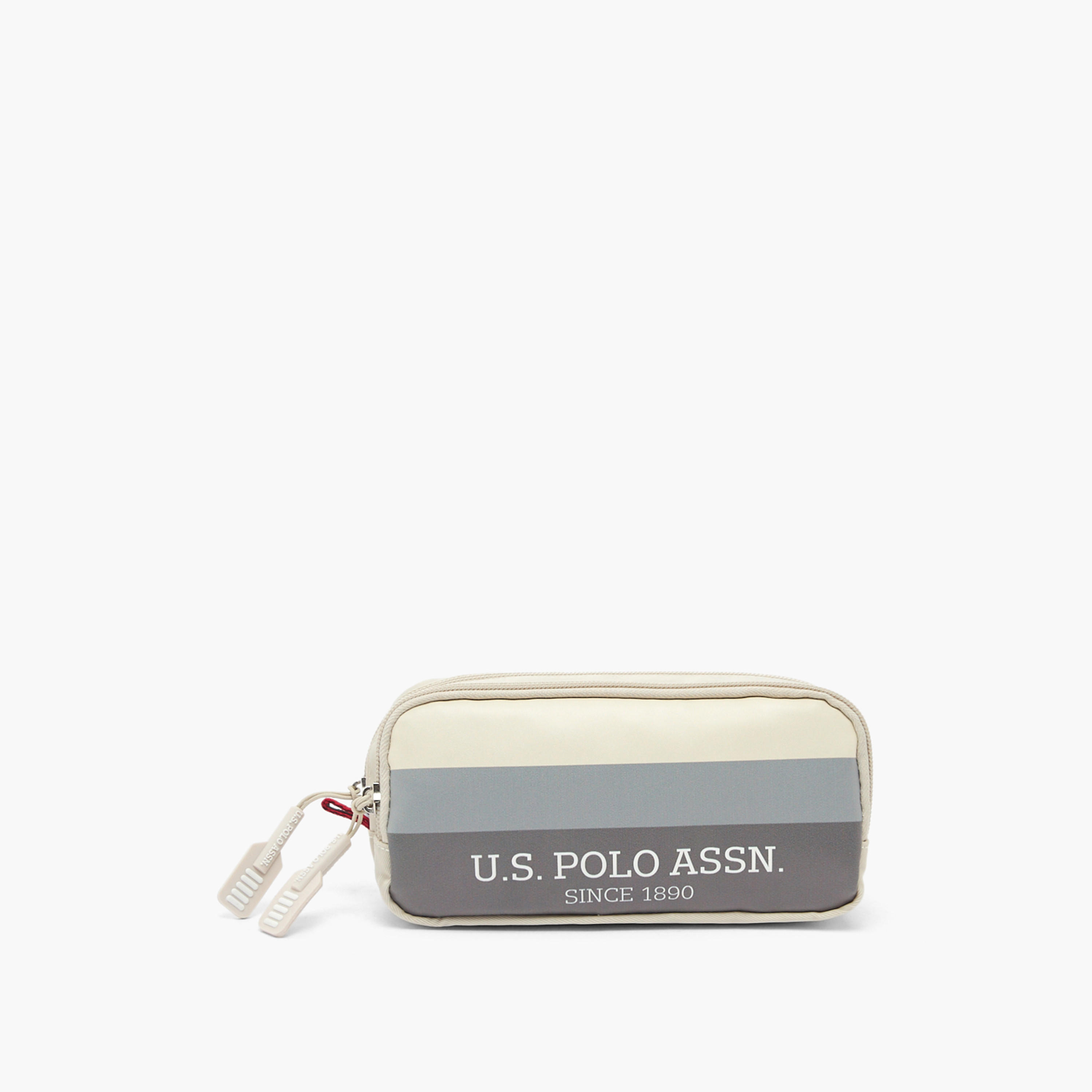 US POLO ASSN. Printed Pencil Pouch with 2 Compartments-school-stationery-pencilcases-image-1