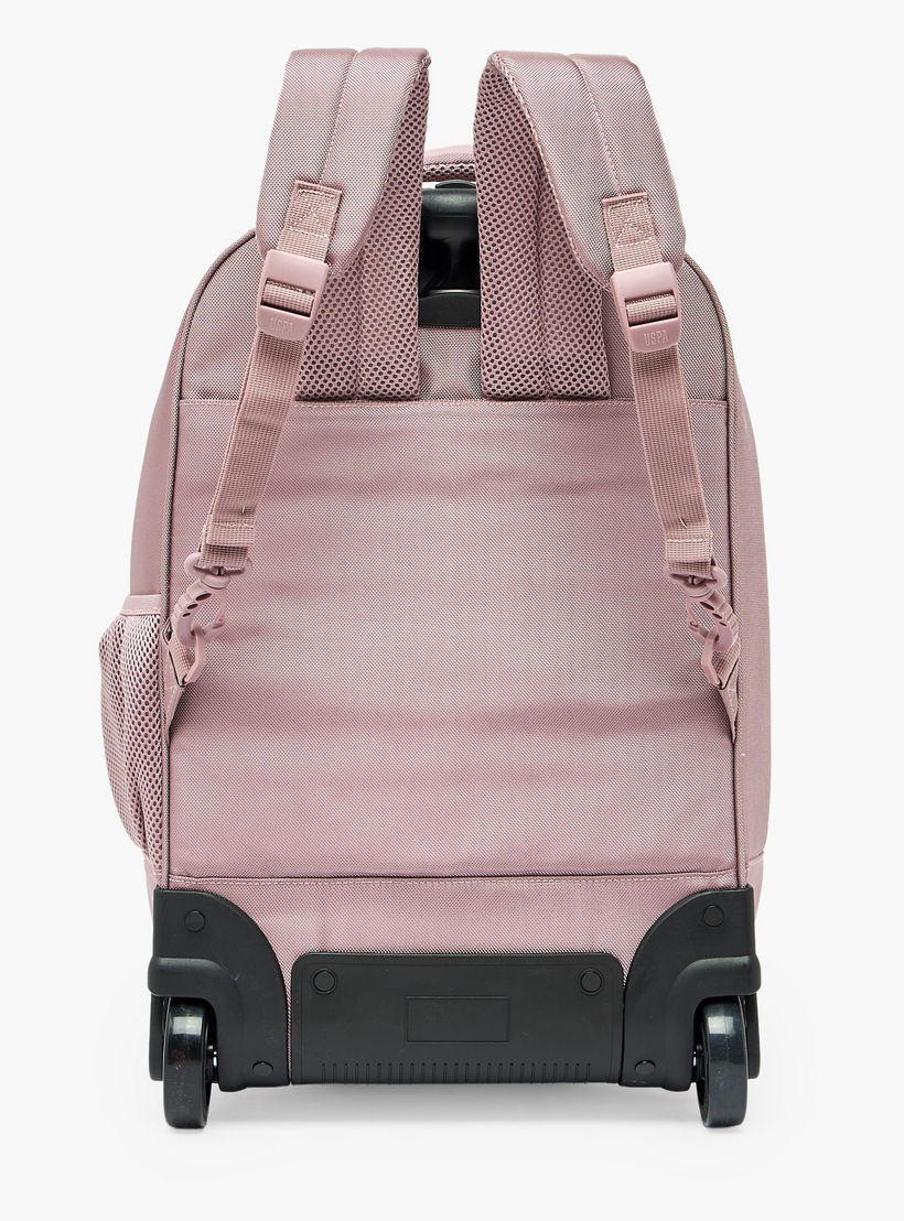 US POLO ASSN. Solid Trolley Backpack for Girls 8-13 Years with Retractable Handle - 19 inches-school-bagsandbackpacks-trolleybags-image-13
