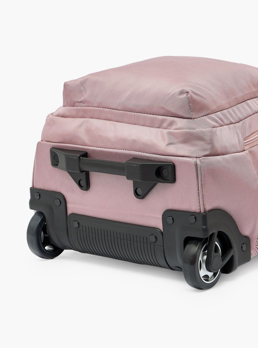 US POLO ASSN. Solid Trolley Backpack for Girls 8-13 Years with Retractable Handle - 19 inches-school-bagsandbackpacks-trolleybags-image-14