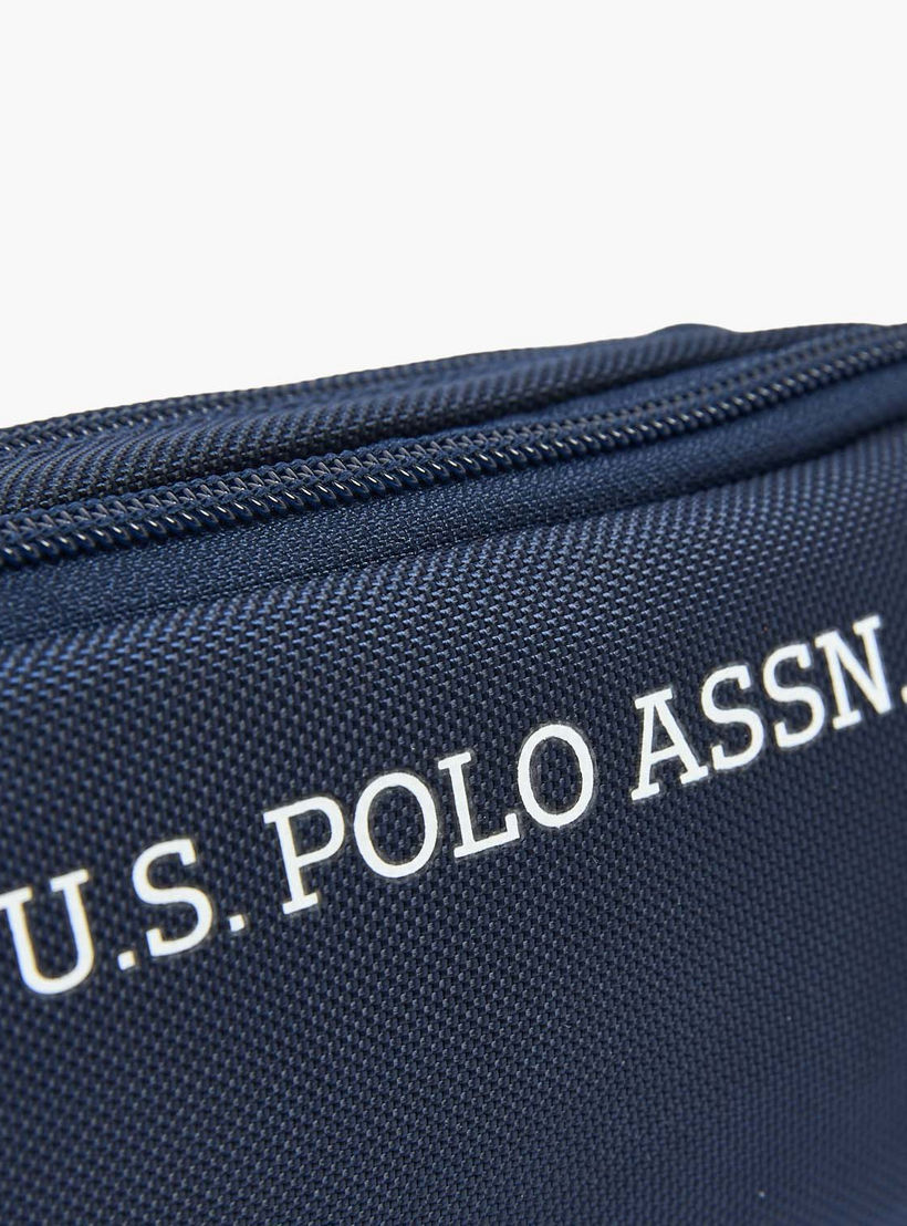 مقلمة بقسمين وطبعات شعار من يو إس بولو أسن-school-stationery-pencilcases-image-6