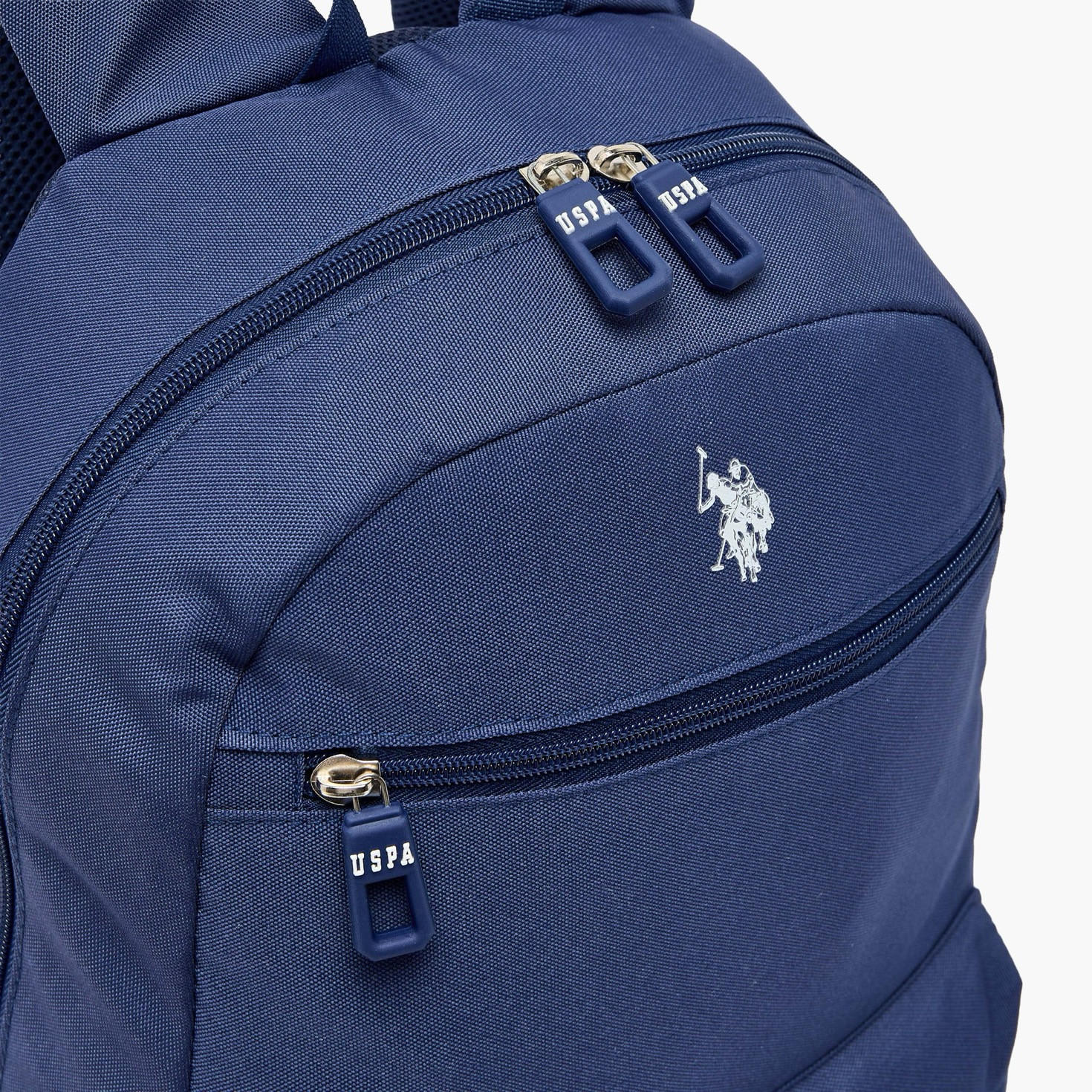 شنطة ظهر سادة بسحابات إغلاق للأولاد من سن 8 -13 سنة من يو إس بولو أسن - 18 بوصة-school-bagsandbackpacks-backpacks-image-4