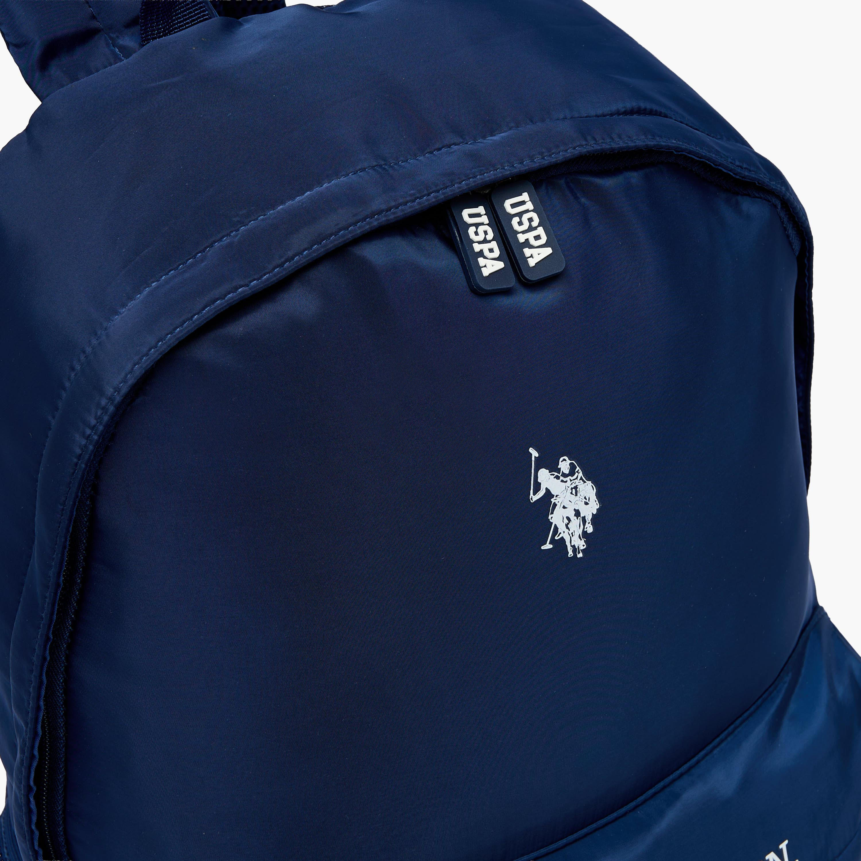 US POLO ASSN. Logo Print Backpack for Boys 8-13 Years with Adjustable Shoulder Straps - 18 inches-school-bagsandbackpacks-backpacks-image-6