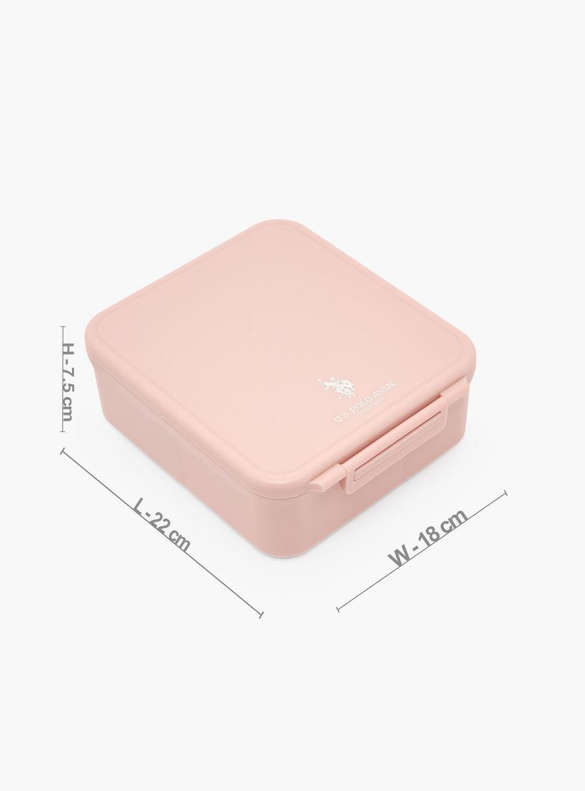 صندوق غداء بنتو سادة مع وعاء شوربة للبنات من يو إس بولو أسن - 1.7 لتر-school-lunchessentials-lunchboxes-image-7