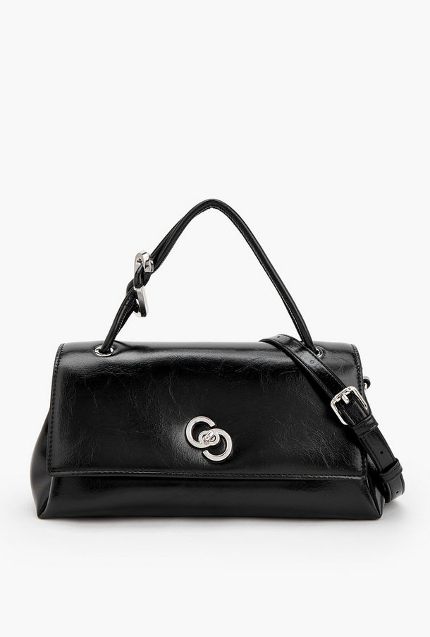 شنطة ساتشيل سادة بحزام قابل للفصل من سيليست-women-bagsandwallets-handbags-image-1