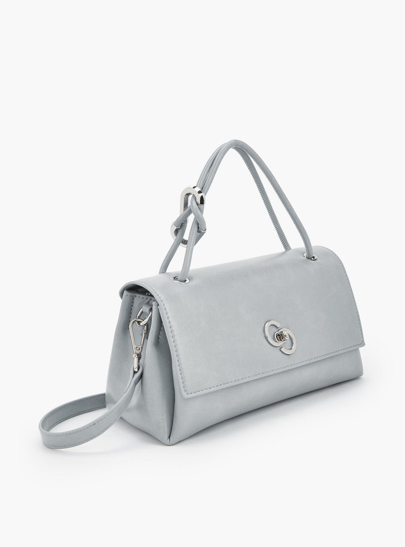 شنطة ساتشيل سادة بحزام قابل للفصل من سيليست-women-bagsandwallets-handbags-image-3