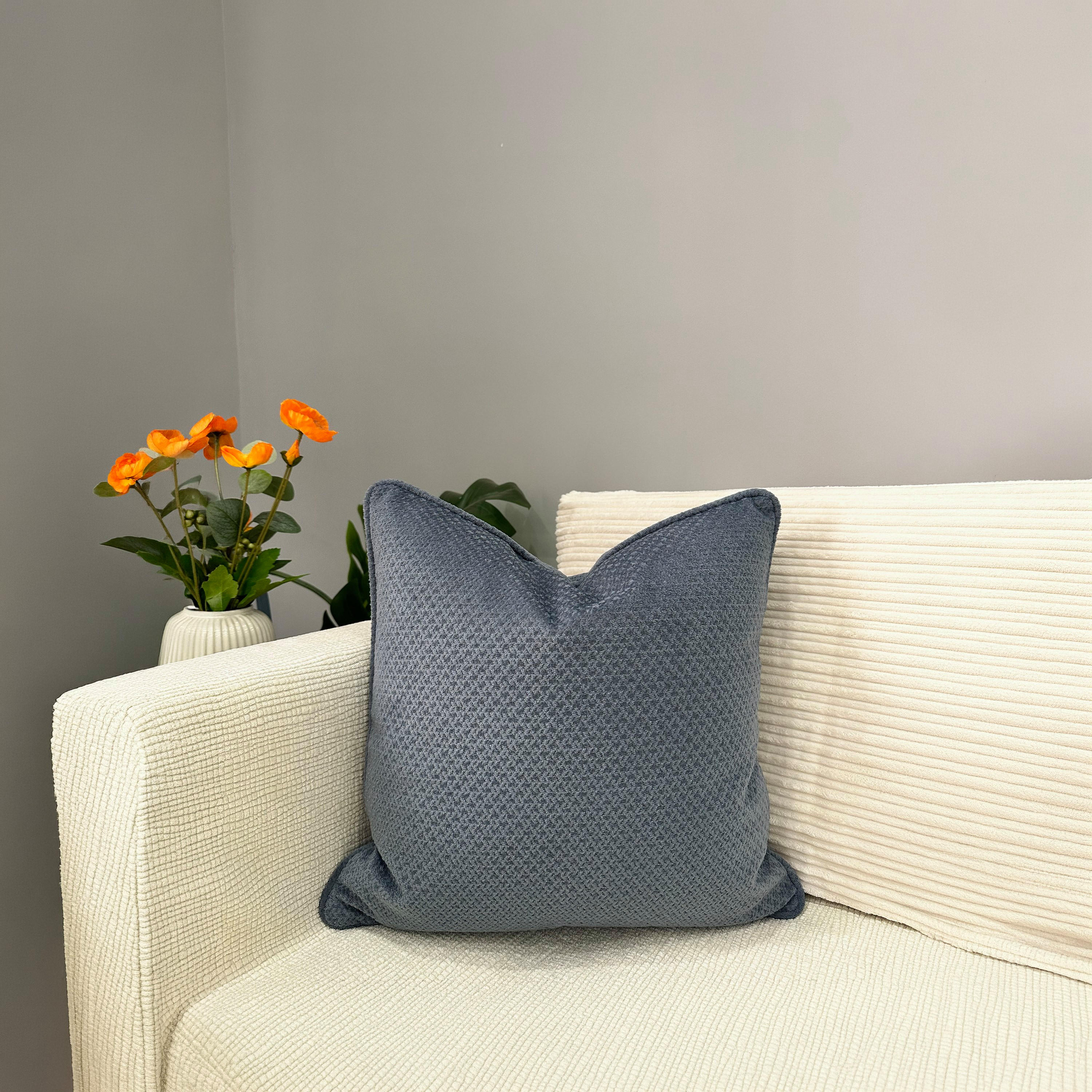 Solid Filled Cushion - 45x45 cms-household-cushionsandthrows-filledcushions-decorativecushions-image-1