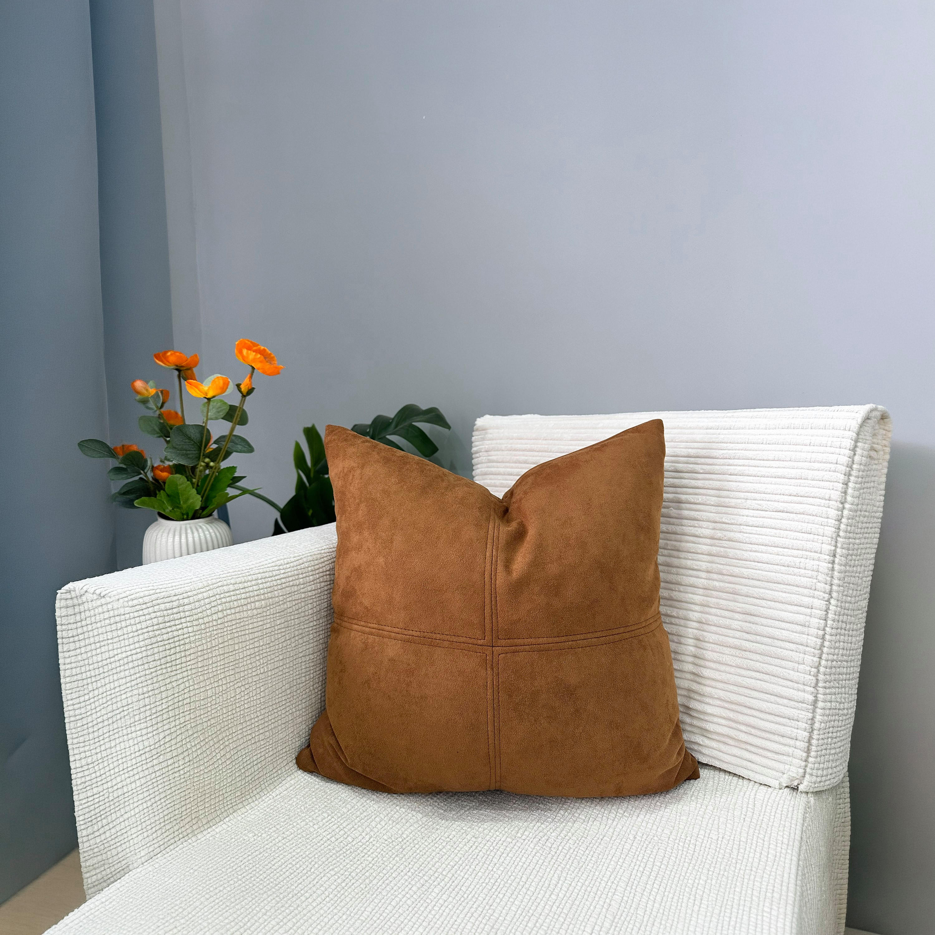 وسادة محشوة بحشوة صلبة - 45 × 45 سم-household-cushionsandthrows-filledcushions-decorativecushions-image-7