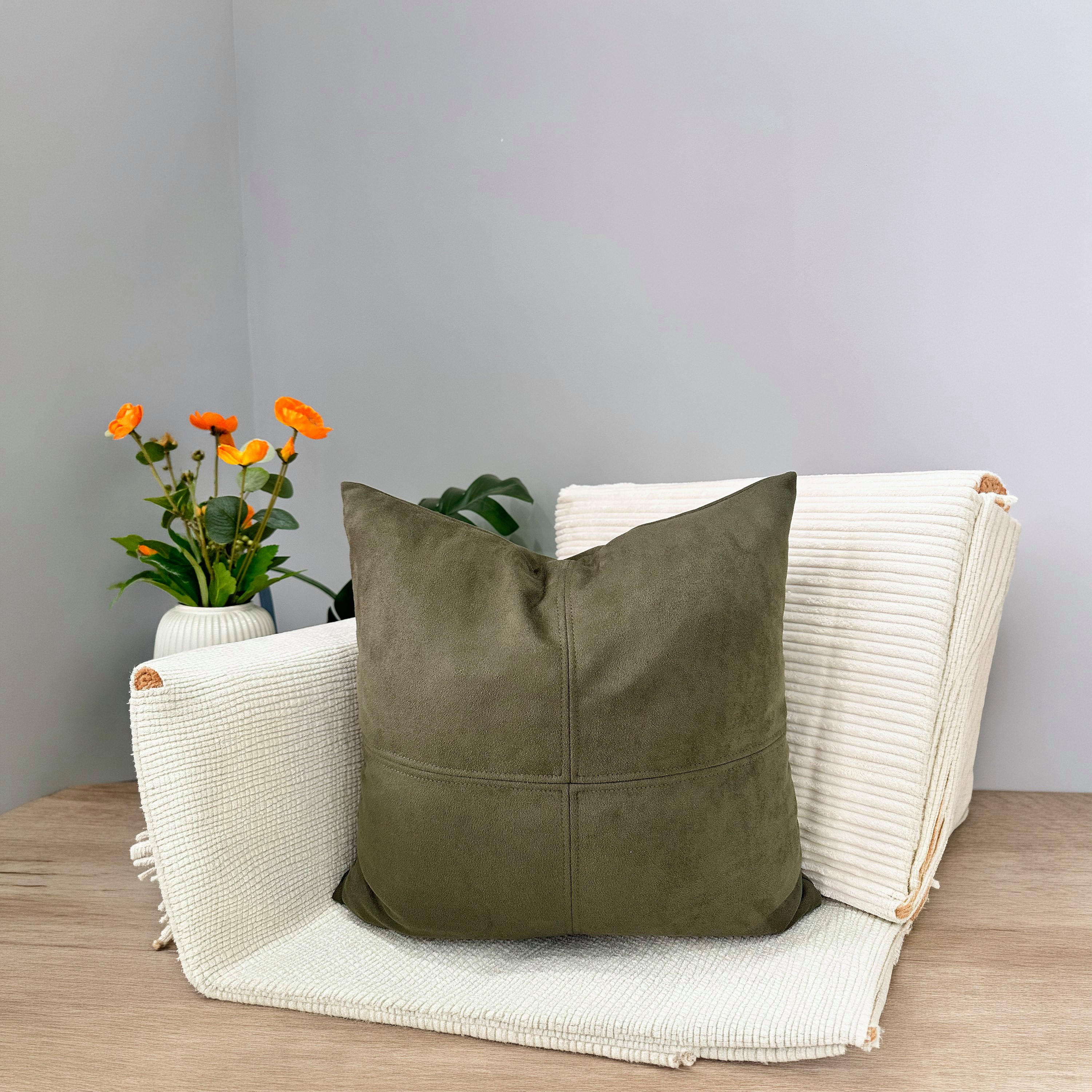Solid Filled Cushion - 45x45 cms-household-cushionsandthrows-filledcushions-decorativecushions-image-1