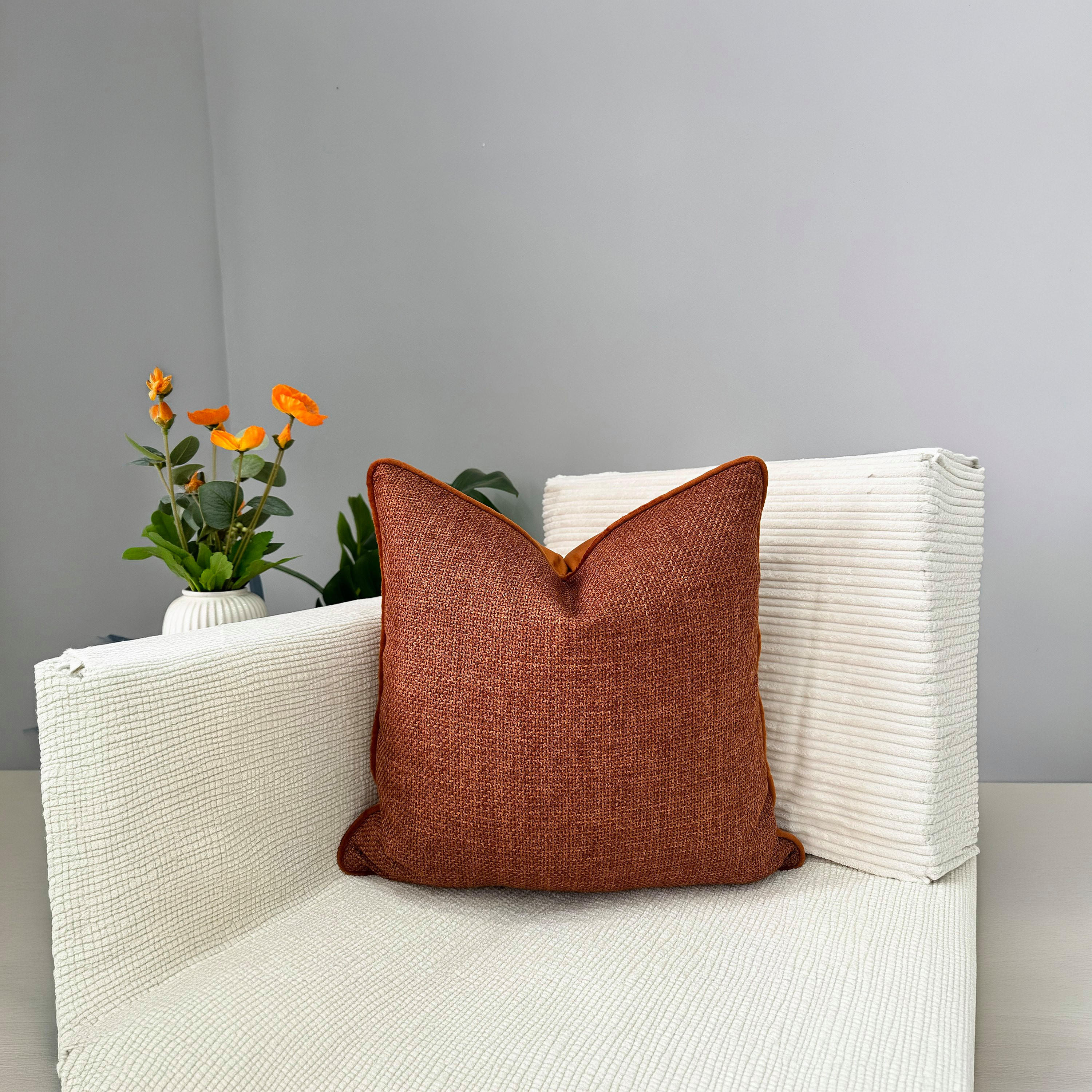 Solid Filled Cushion - 45x45 cms-household-cushionsandthrows-filledcushions-decorativecushions-image-1