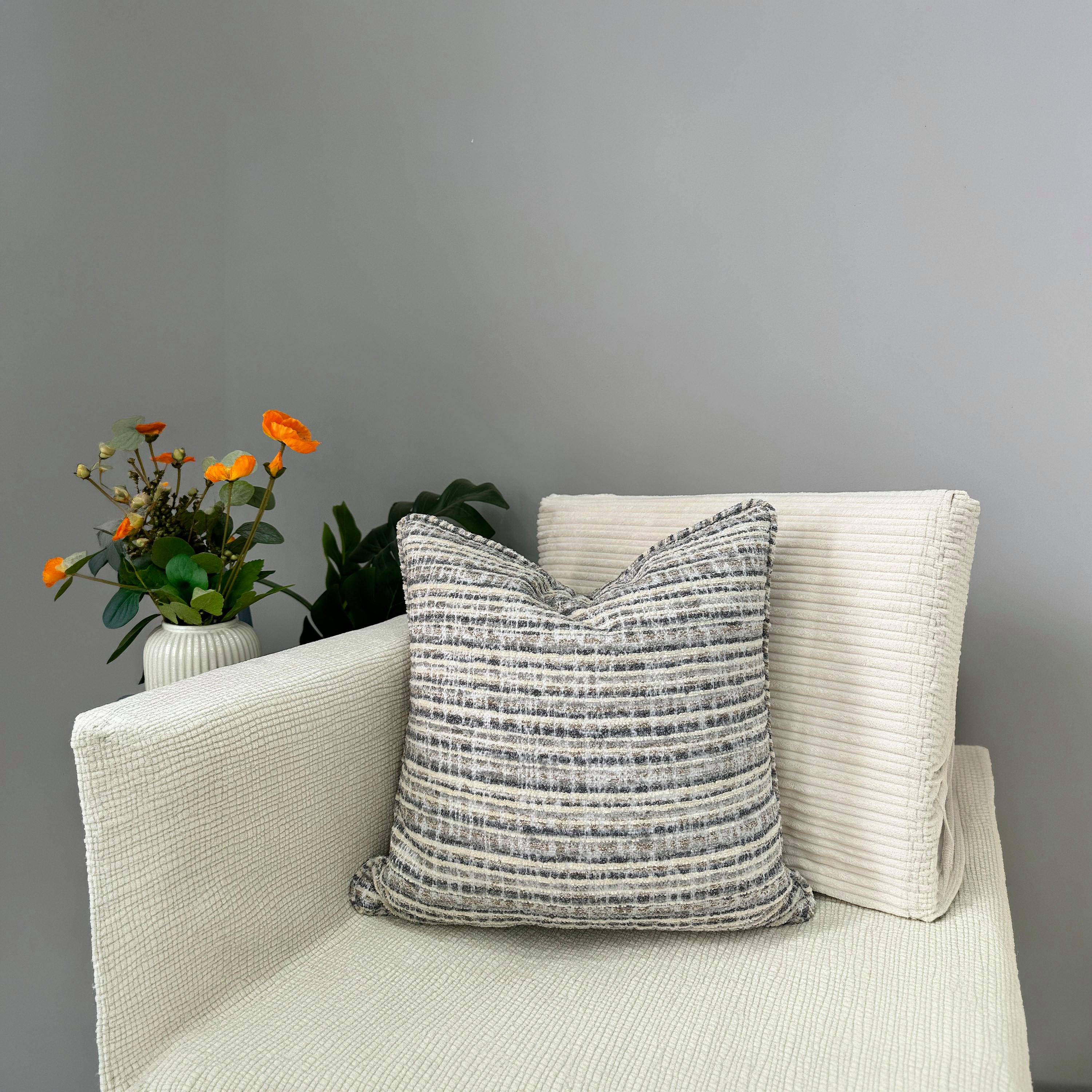 Solid Filled Cushion - 45x45 cms-household-cushionsandthrows-filledcushions-decorativecushions-image-1