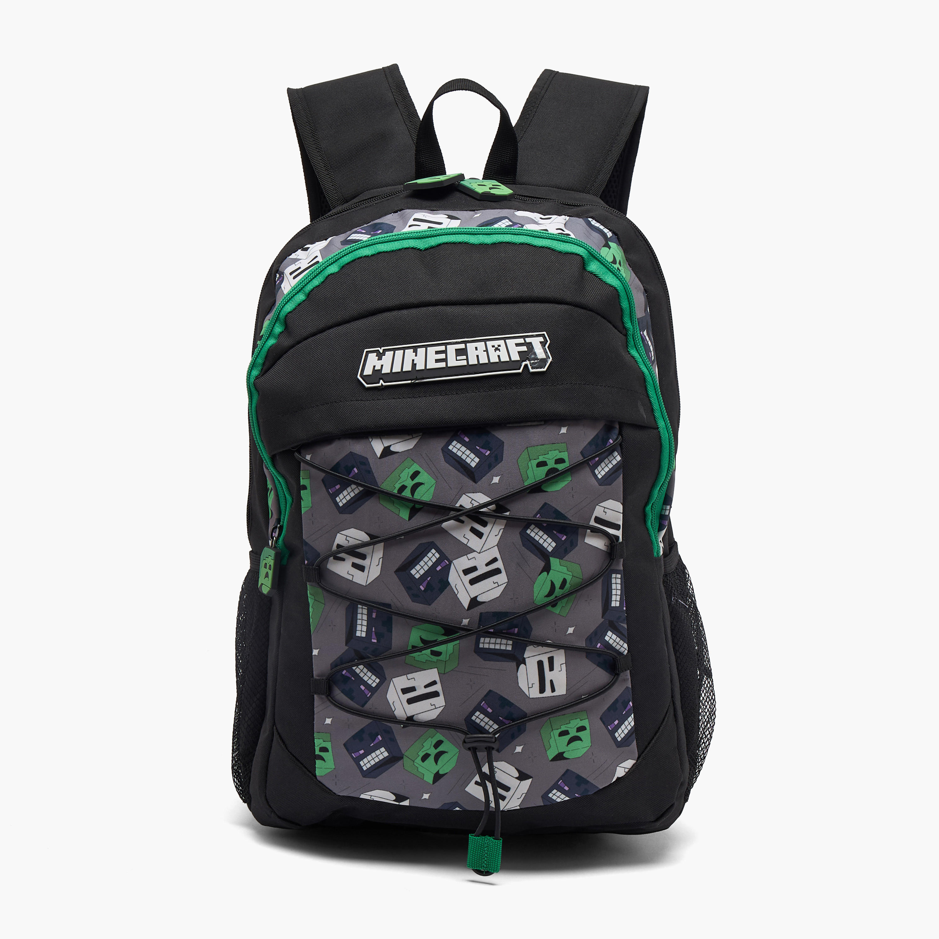Minecraft Game Print School Backpack for Boys 13 Years+ with Padded Shoulder Straps-boys-accessories-bagsandbackpacks-image-1