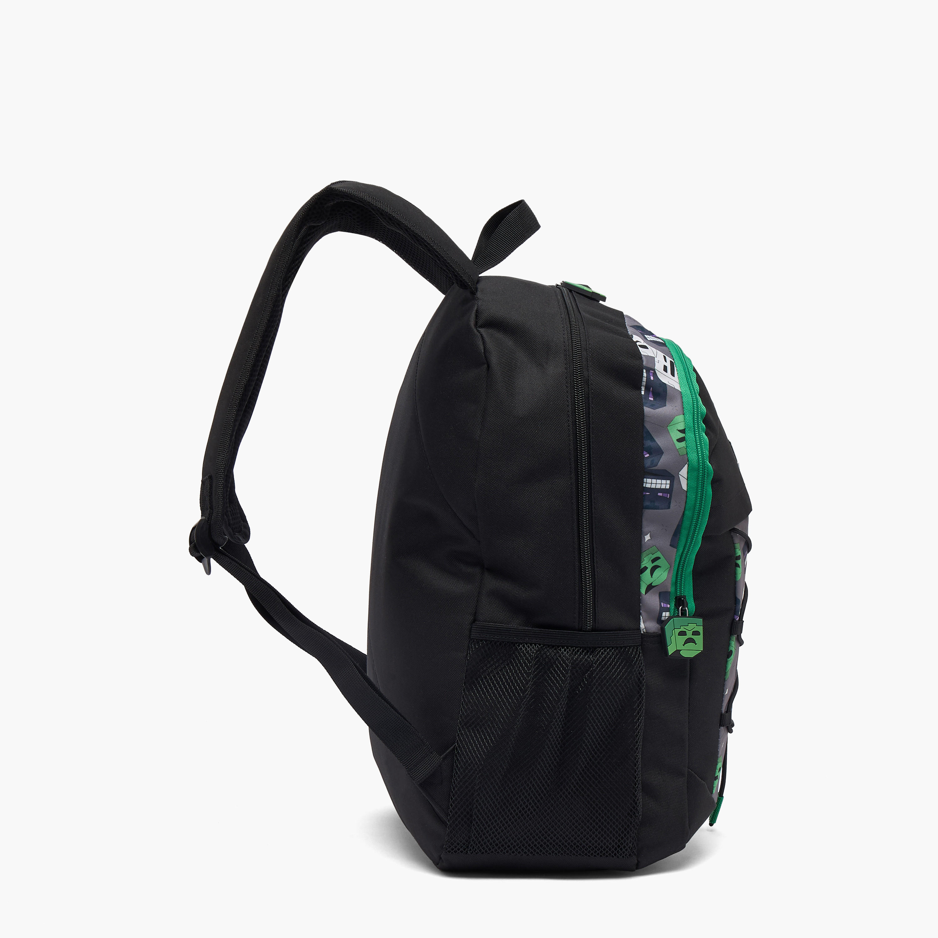 Minecraft Game Print School Backpack for Boys 13 Years+ with Padded Shoulder Straps-boys-accessories-bagsandbackpacks-image-8