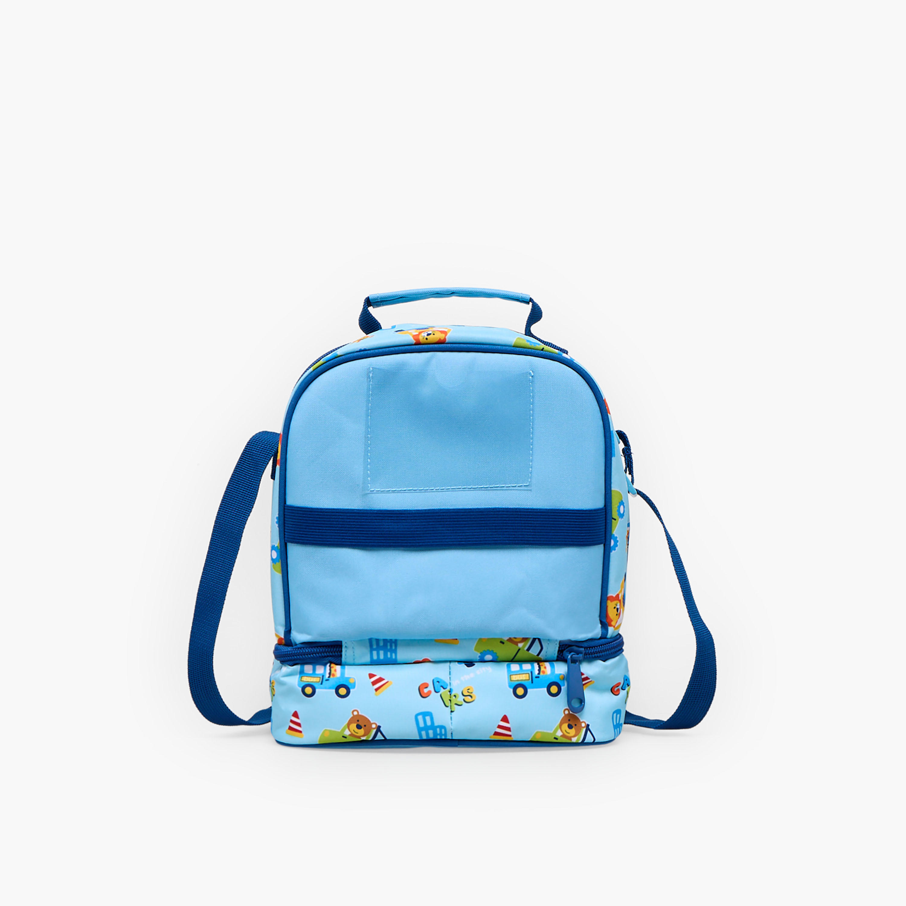 MustTeam Printed Lunch Bag for Boys 5-8 Years with Insulation-school-lunchessentials-lunchbags-image-8