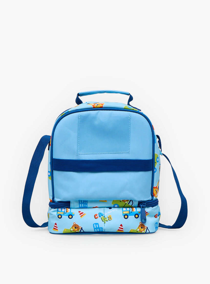 MustTeam Printed Lunch Bag for Boys 5-8 Years with Insulation-school-lunchessentials-lunchbags-image-8
