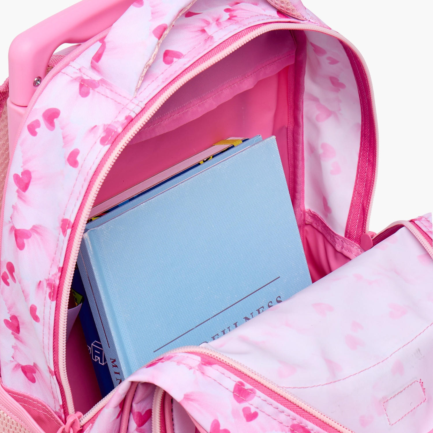 شنطة ترولي بطبعة باليرينا للبنات من 2 - 5 سنوات مع مقبض قابل للسحب من ماست تيم - 12 بوصة-school-bagsandbackpacks-trolleybags-image-11