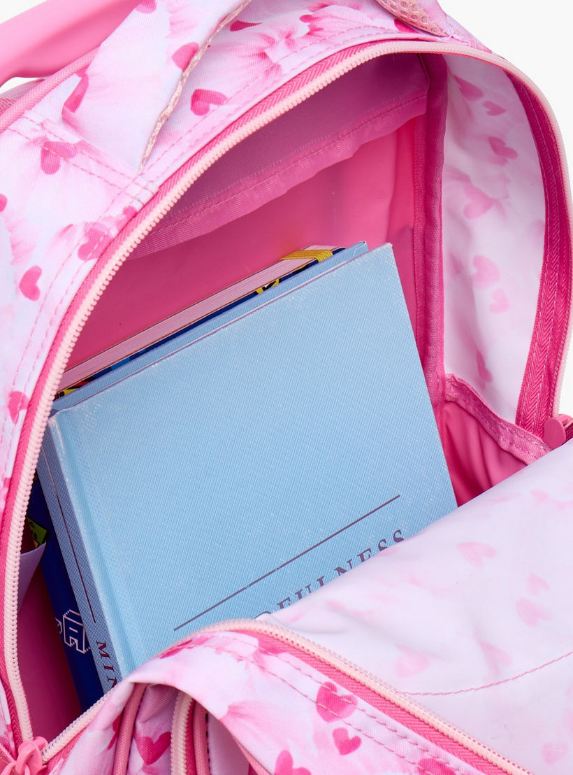 شنطة ترولي بطبعة باليرينا للبنات من 2 - 5 سنوات مع مقبض قابل للسحب من ماست تيم - 12 بوصة-school-bagsandbackpacks-trolleybags-image-11